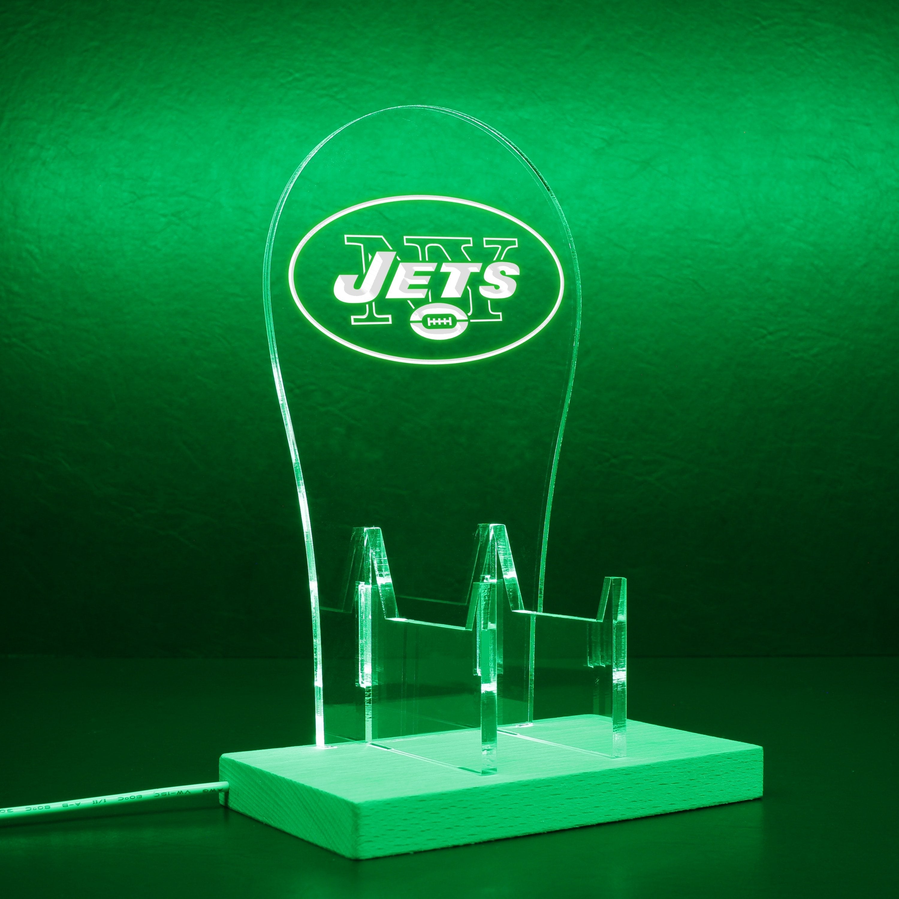 New York Jets LED Video Game Controller Stand