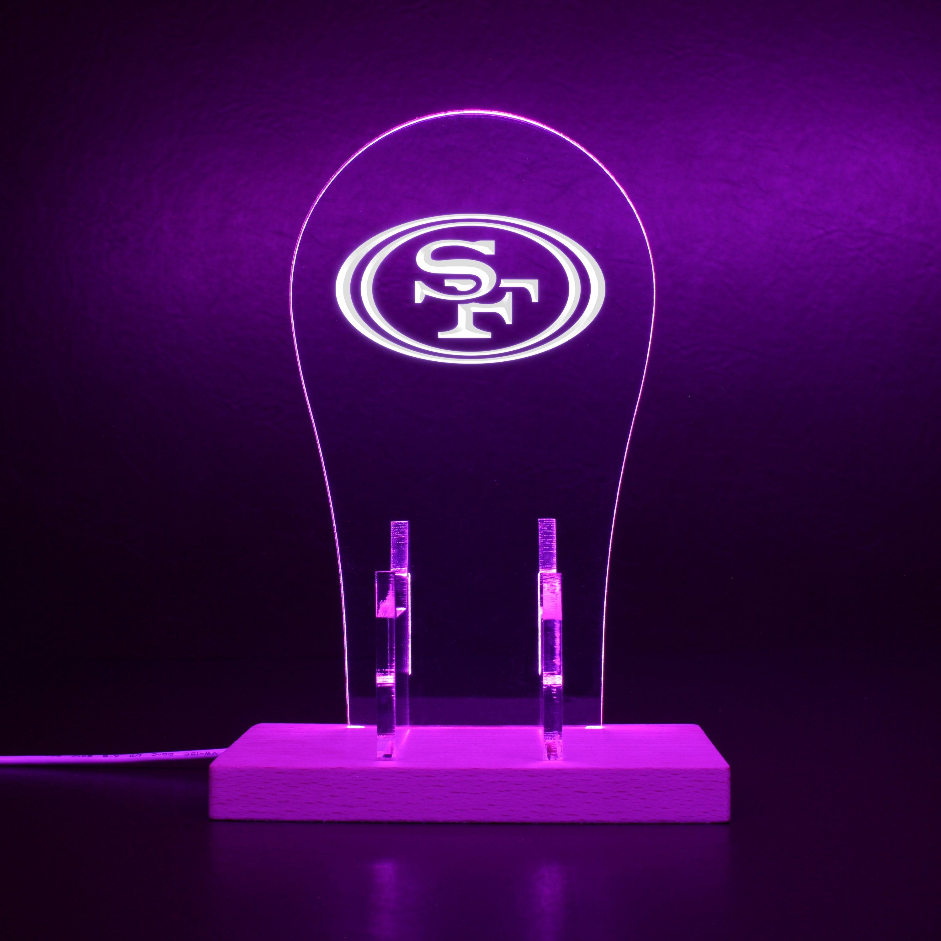 San Francisco 49Ers LED Video Game Controller Stand