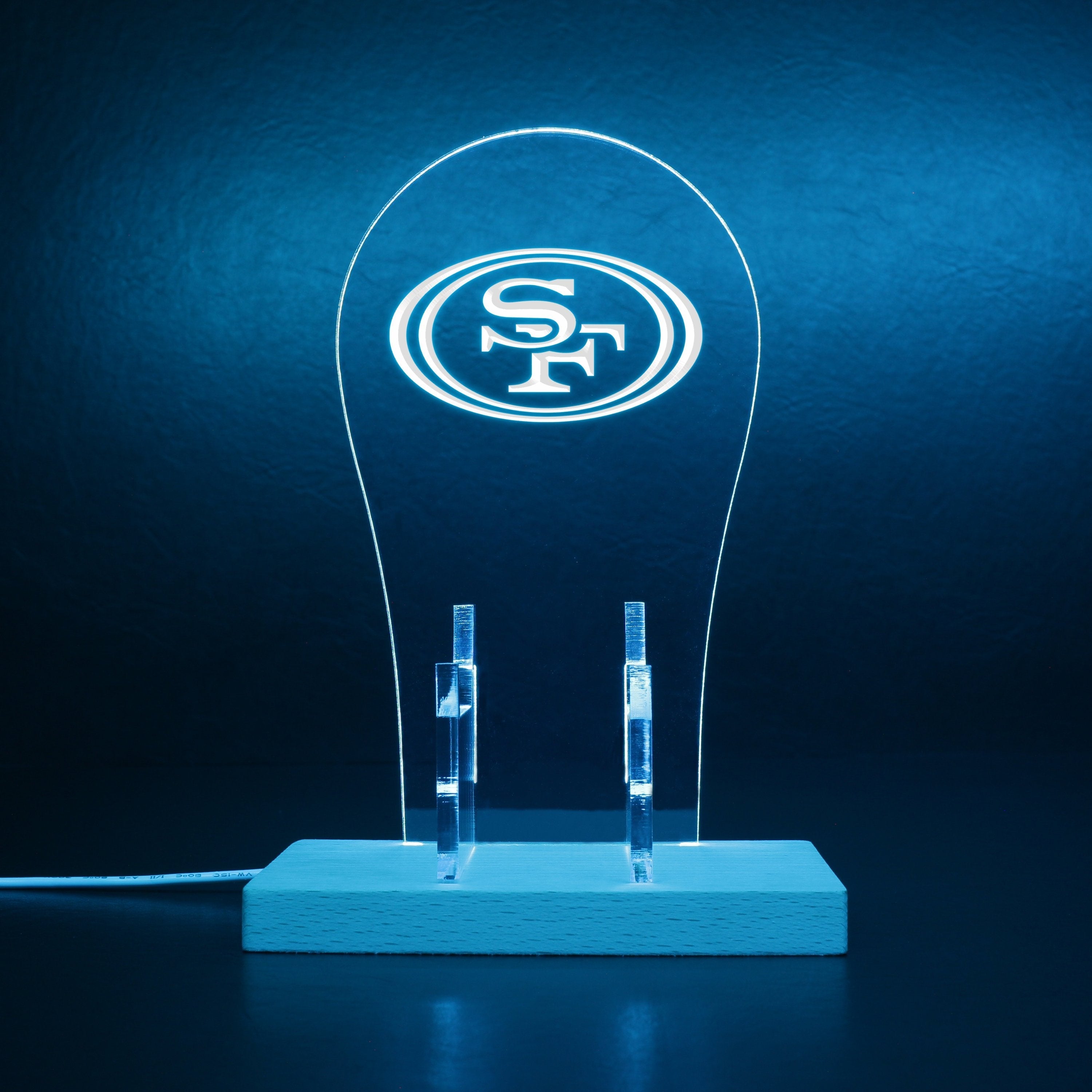 San Francisco 49Ers LED Video Game Controller Stand