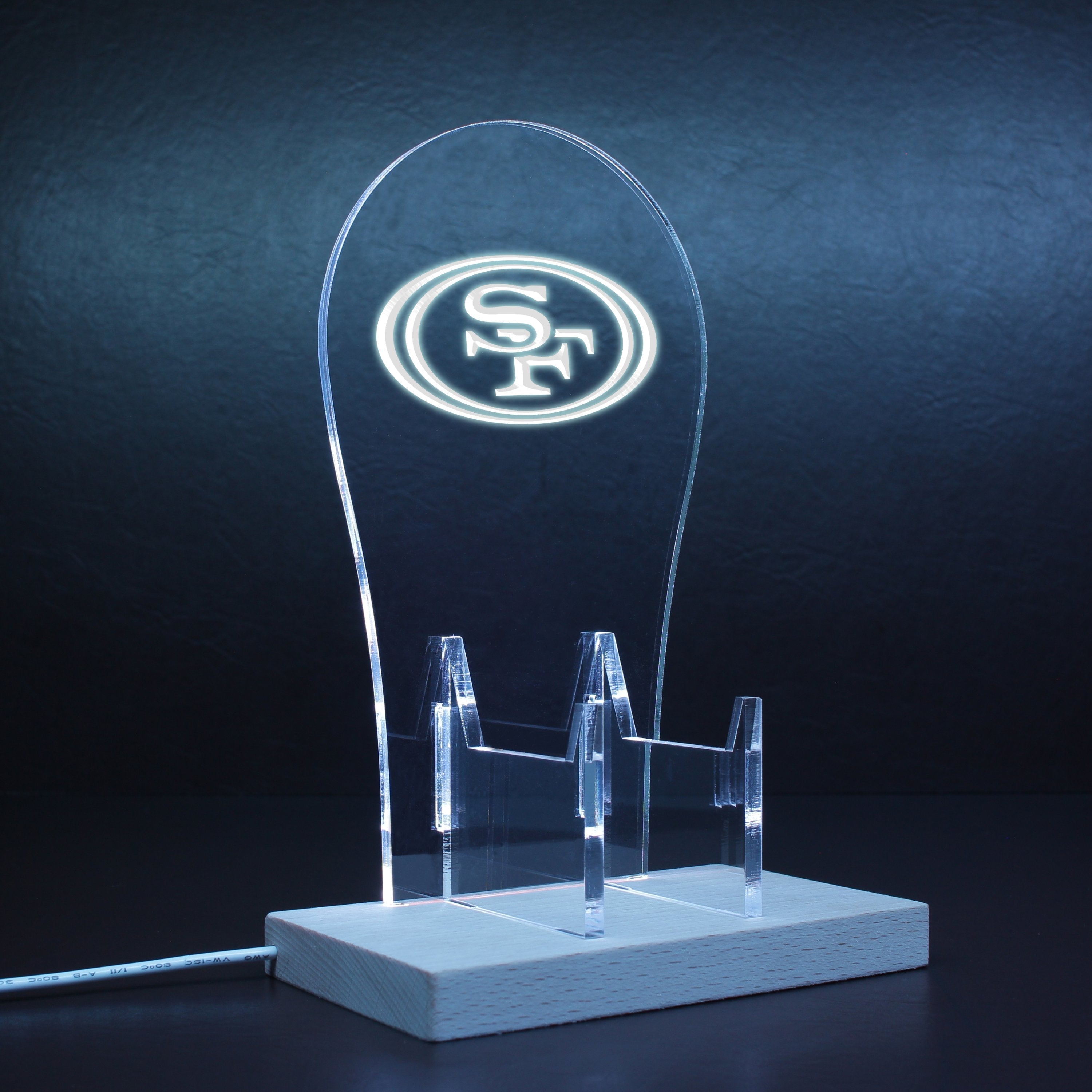 San Francisco 49Ers LED Video Game Controller Stand