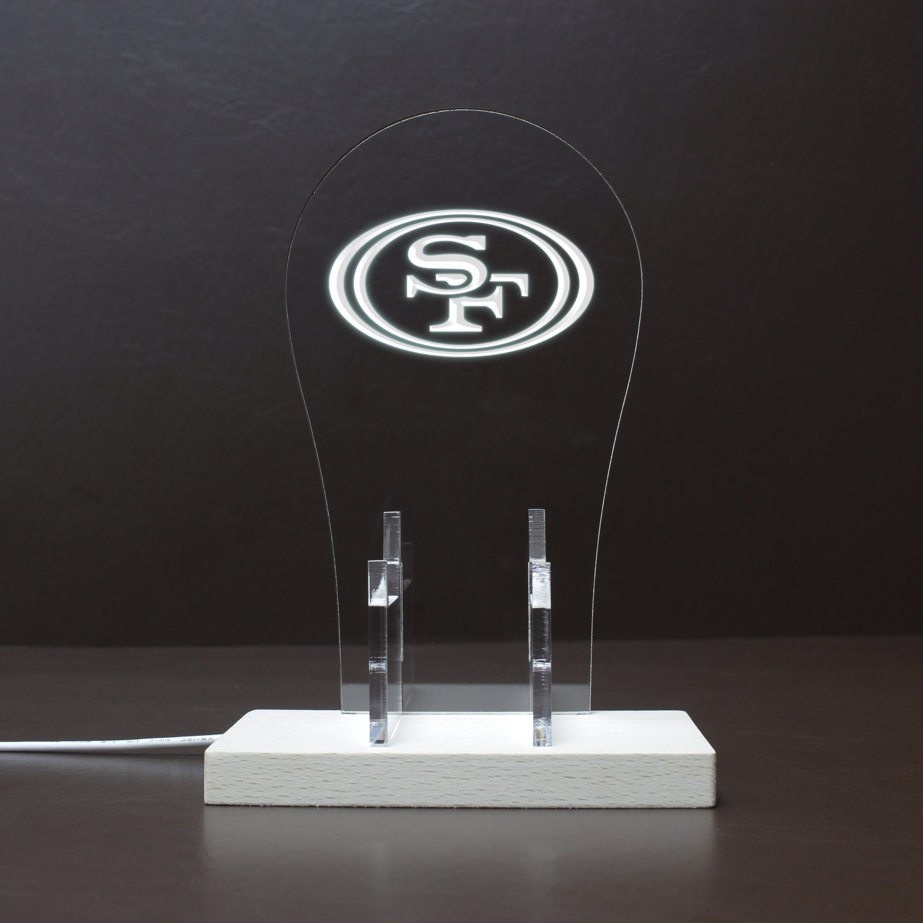 San Francisco 49Ers LED Video Game Controller Stand