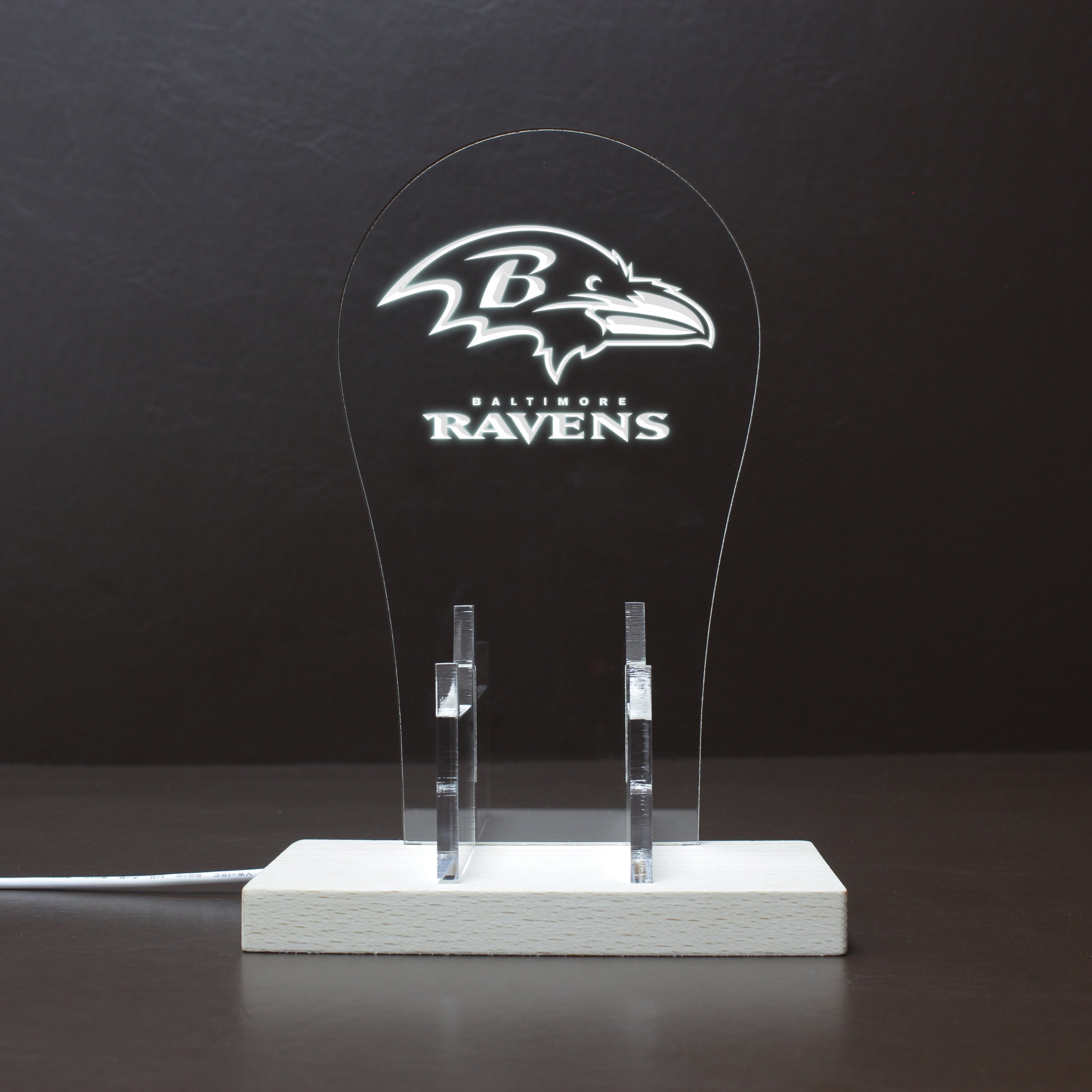 Baltimore Ravens Super Bowl LED Video Game Controller Stand