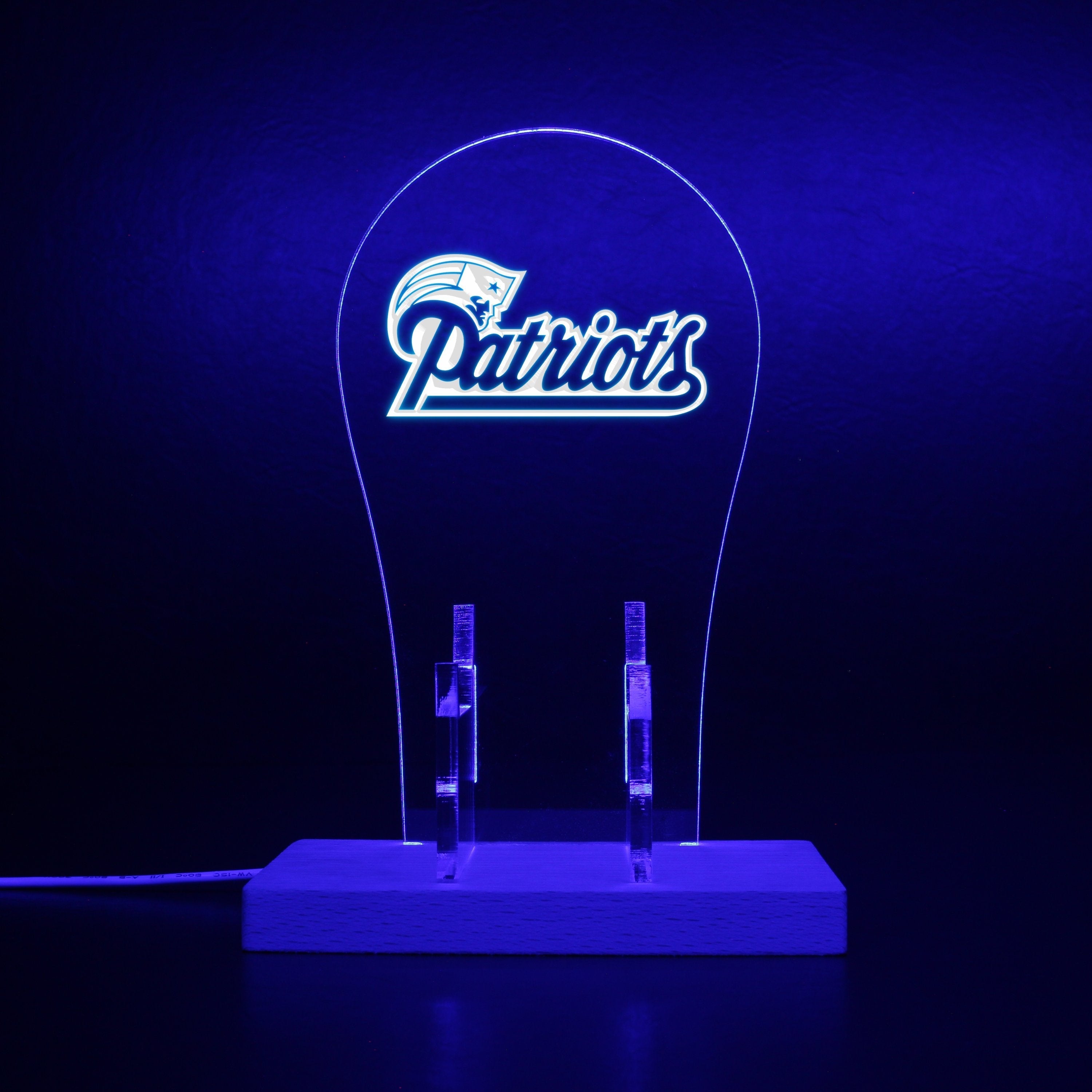 New England Patriots LED Video Game Controller Stand