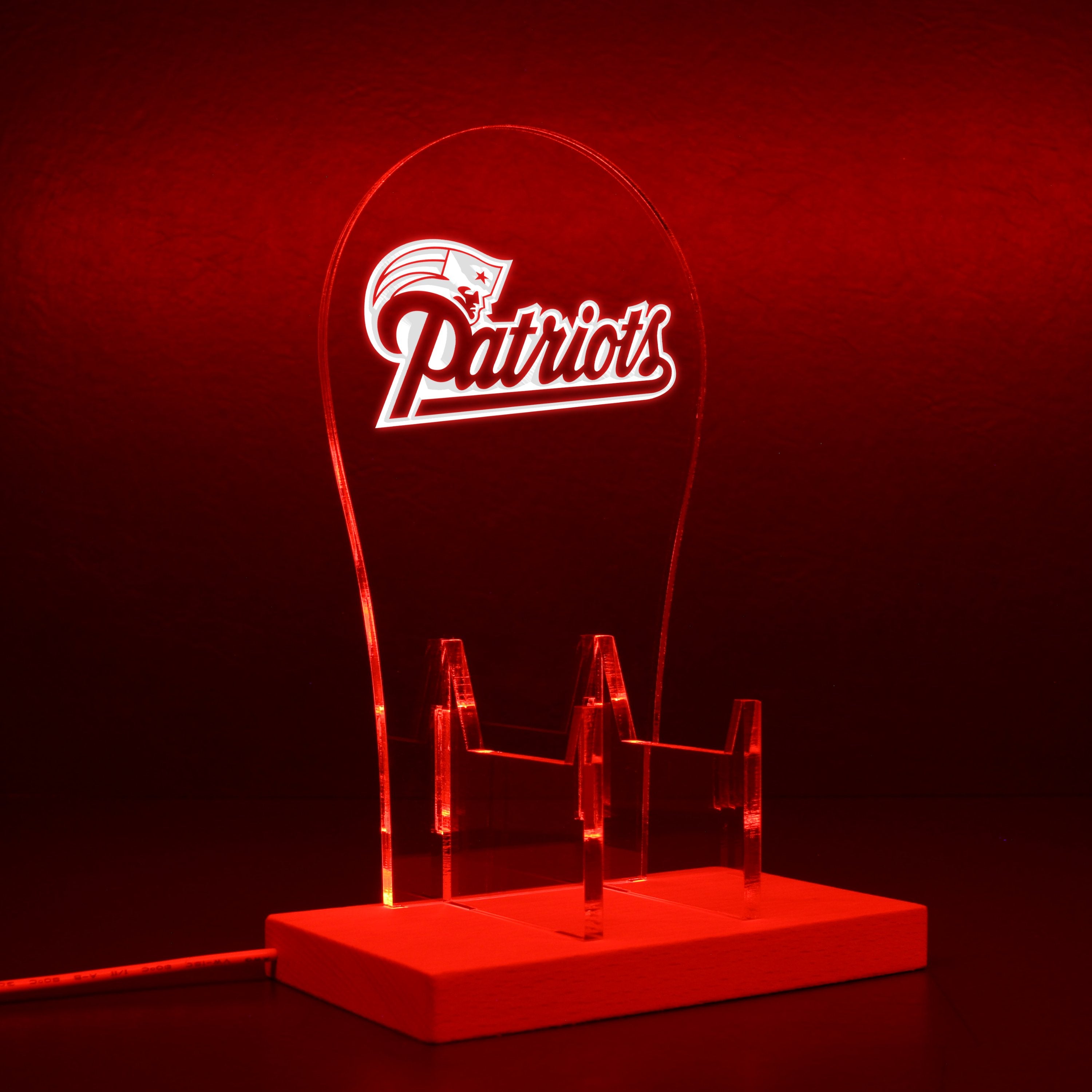 New England Patriots LED Video Game Controller Stand