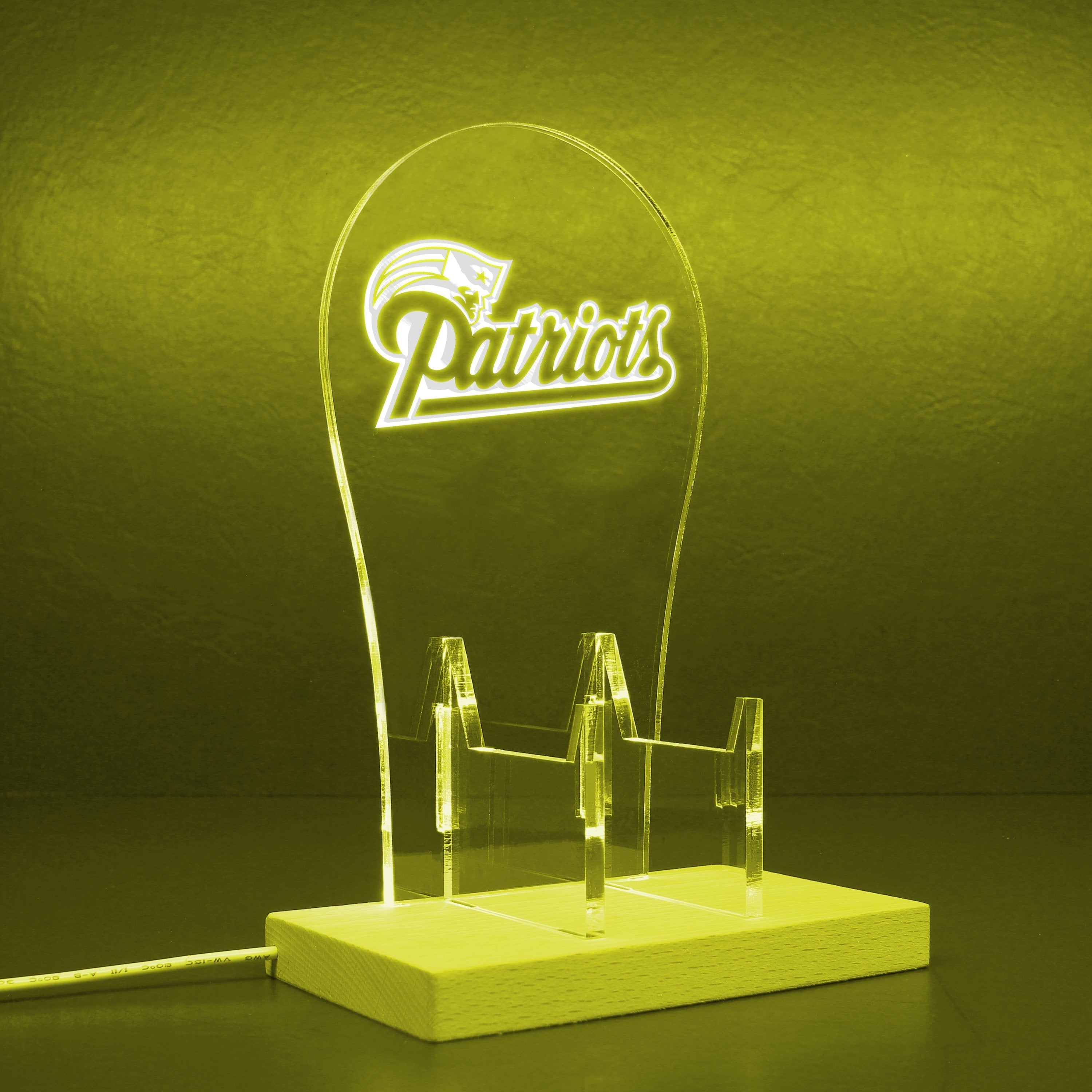 New England Patriots LED Video Game Controller Stand