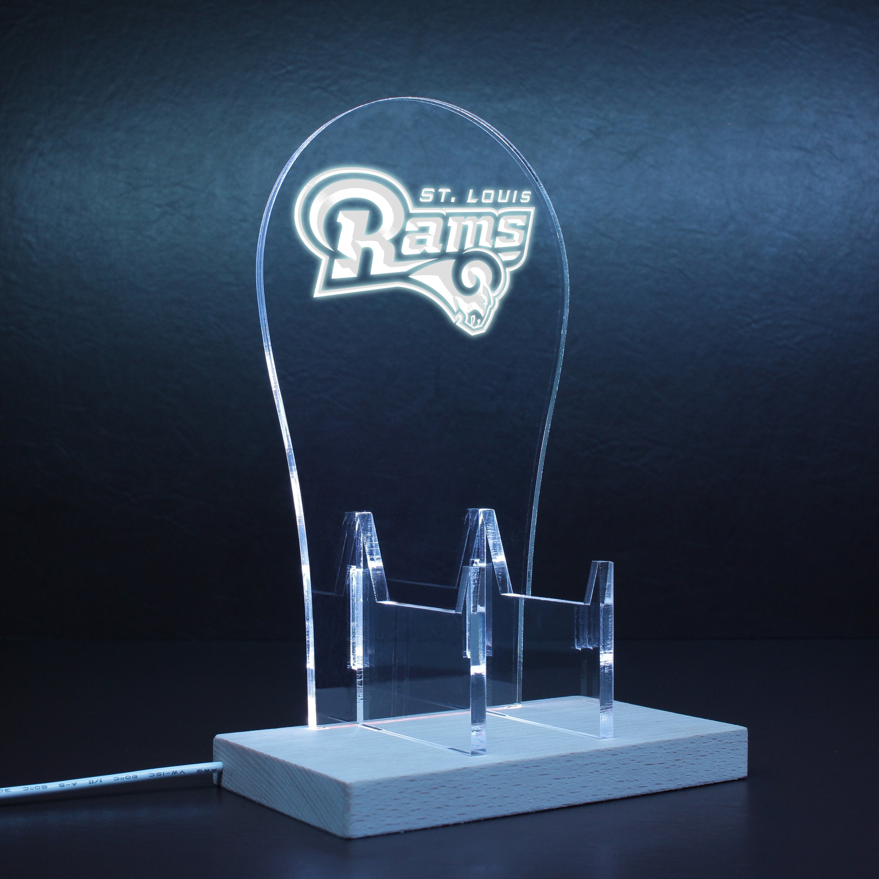 St.Louis Rams LED Video Game Controller Stand