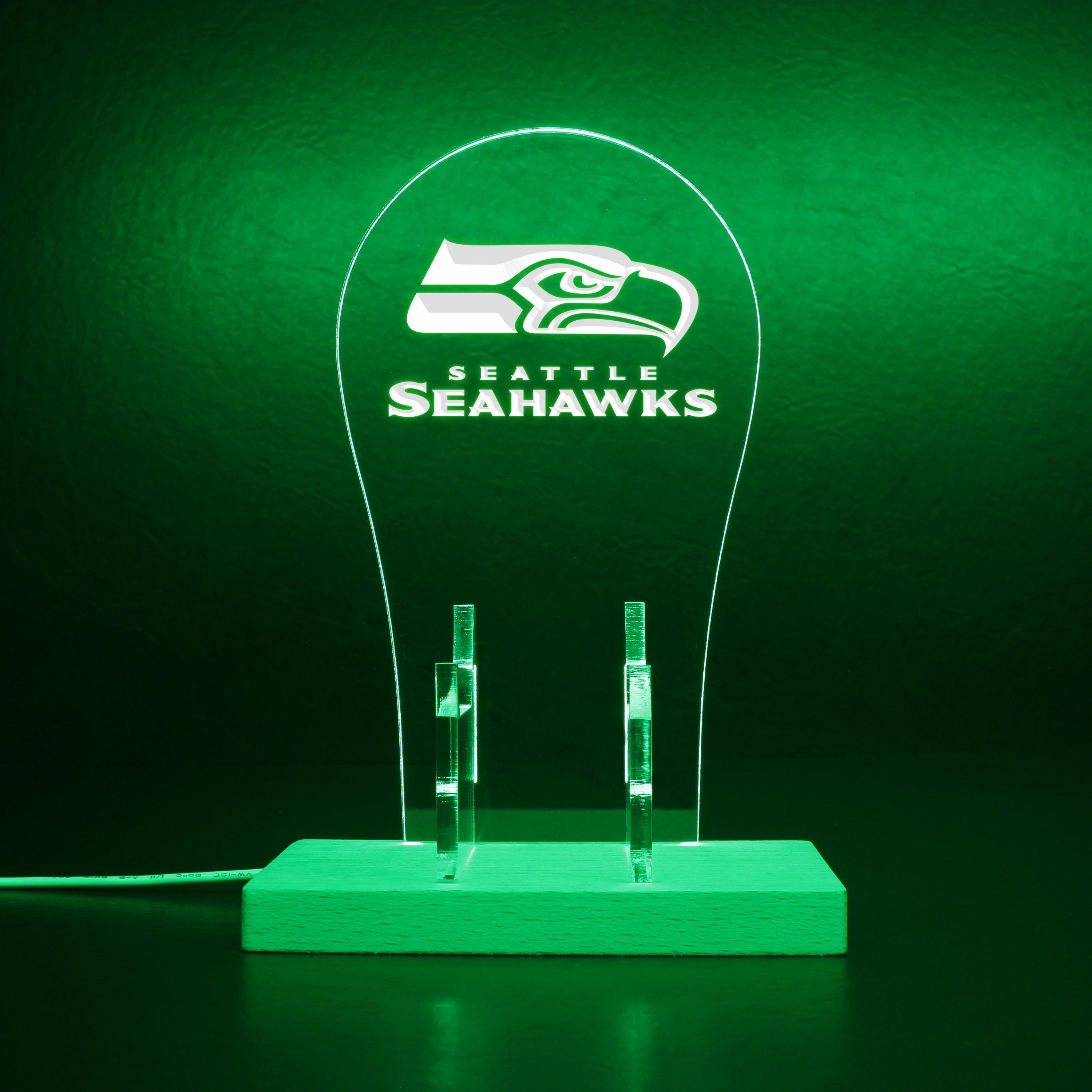 Seattle Seahawks NFL LED Video Game Controller Stand