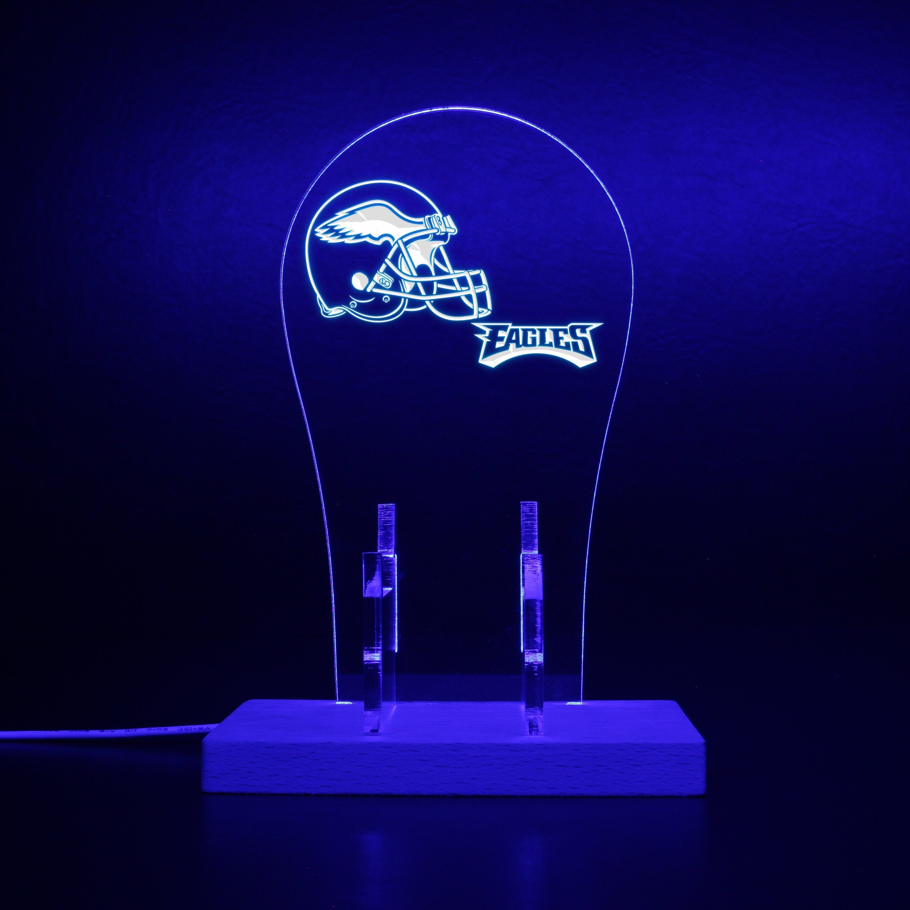 Philadelphia Eagles Helmet LED Video Game Controller Stand