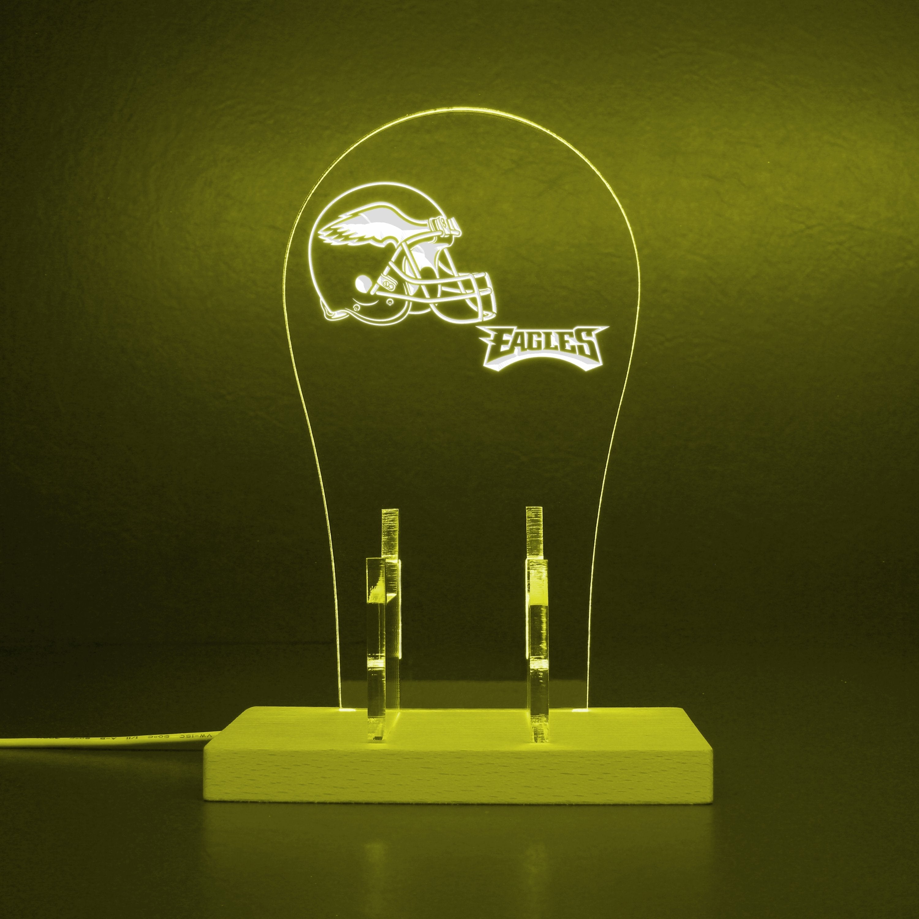 Philadelphia Eagles Helmet LED Video Game Controller Stand