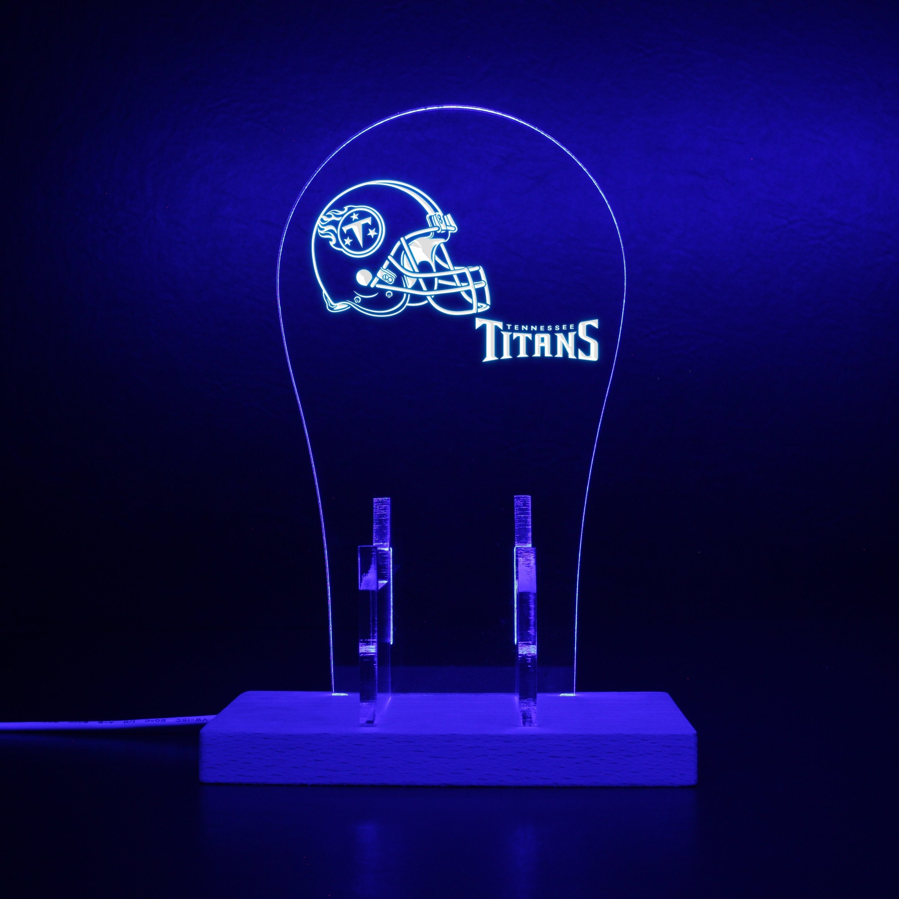 Tennessee Titans Helmet Football LED Video Game Controller Stand