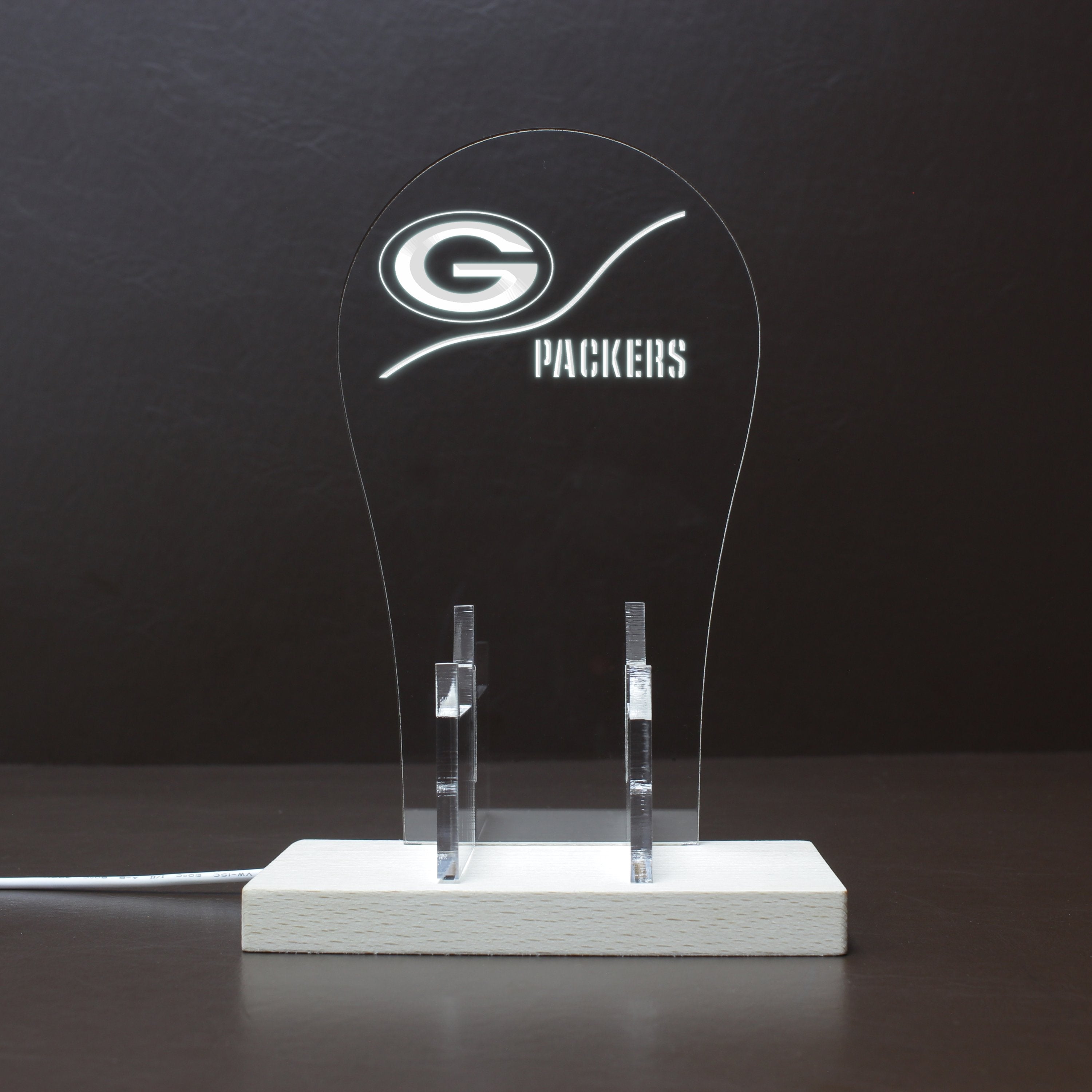 Green Bay Packers NFL LED Video Game Controller Stand