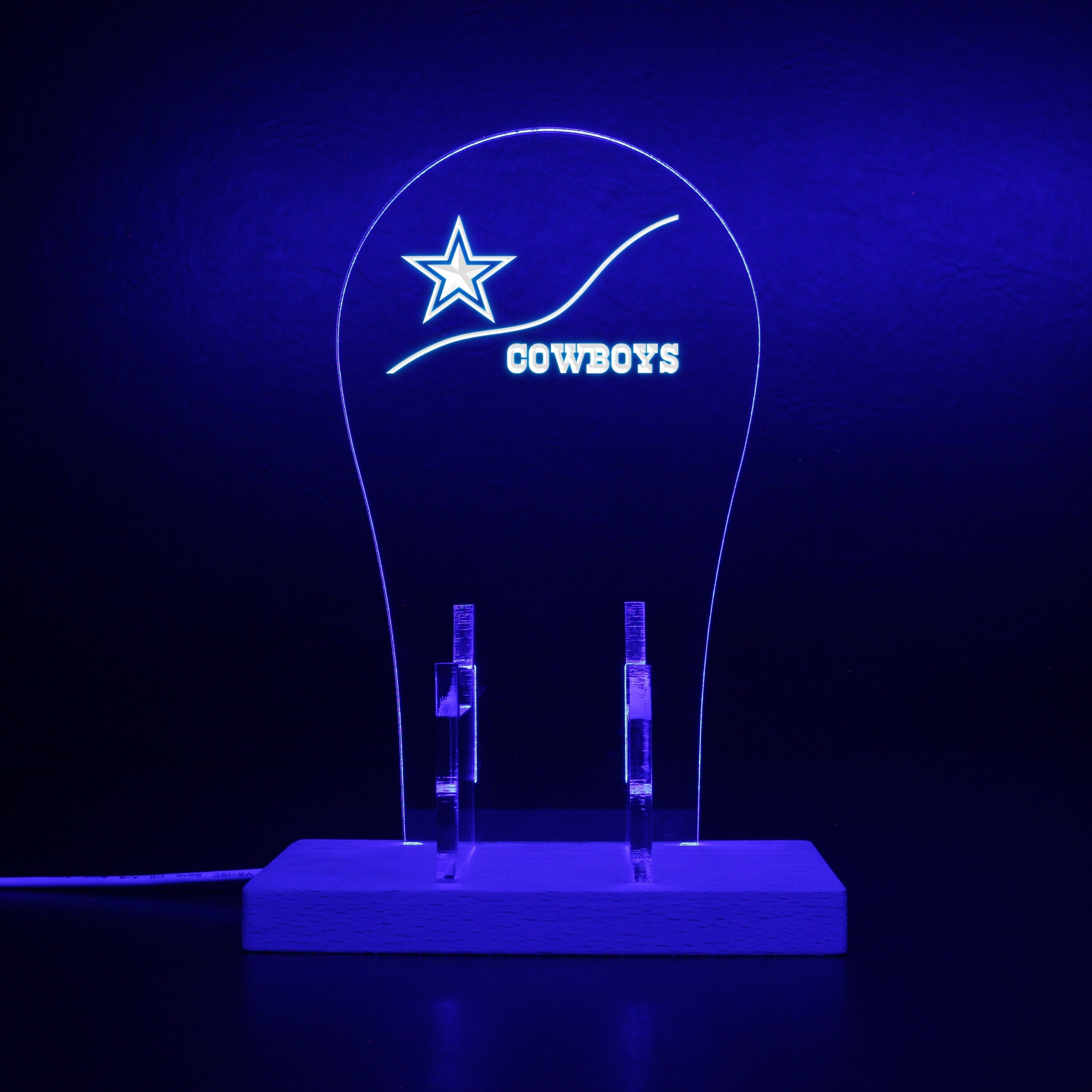 Dallas Cowboys NFL LED Video Game Controller Stand