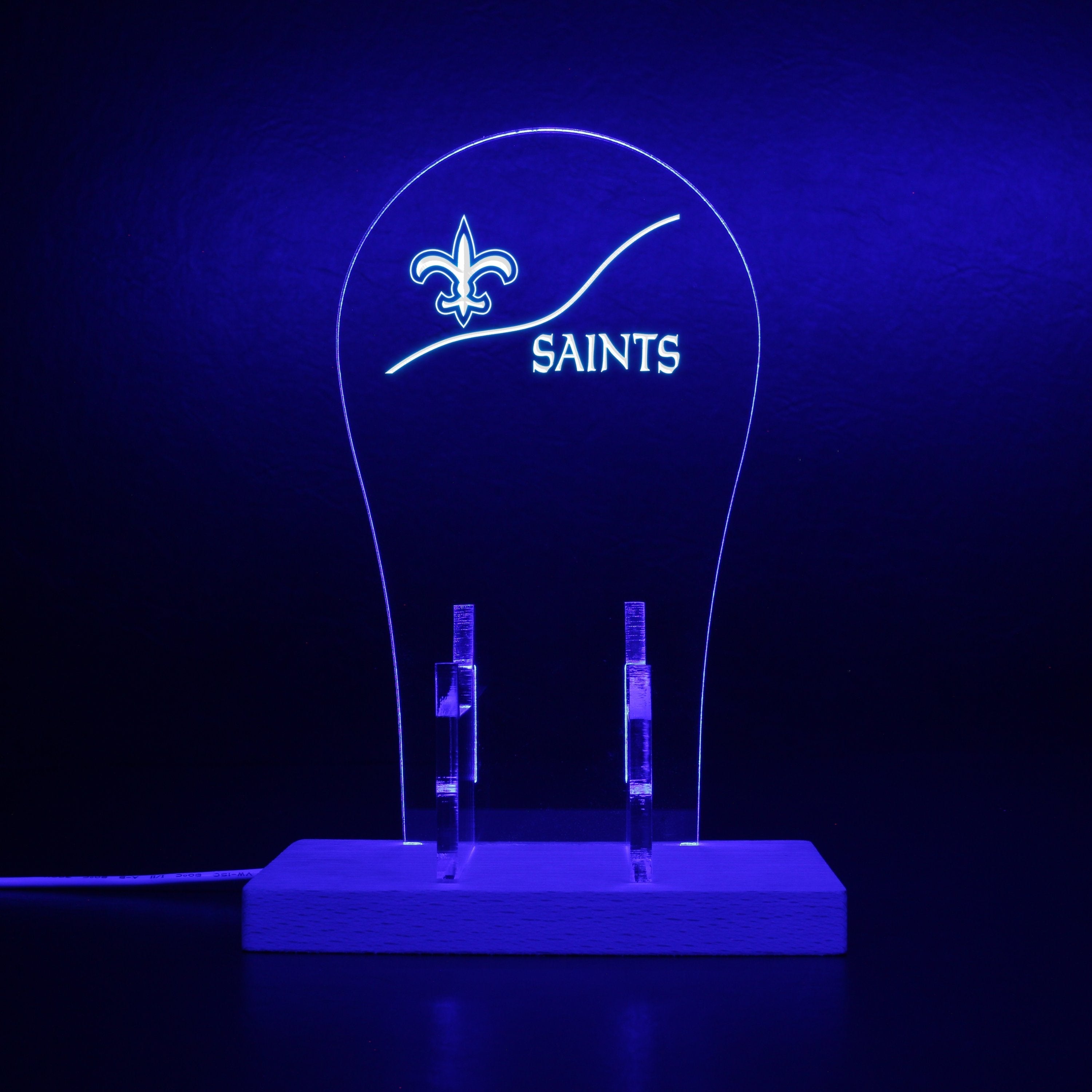 New Orleans Saints NFL LED Video Game Controller Stand