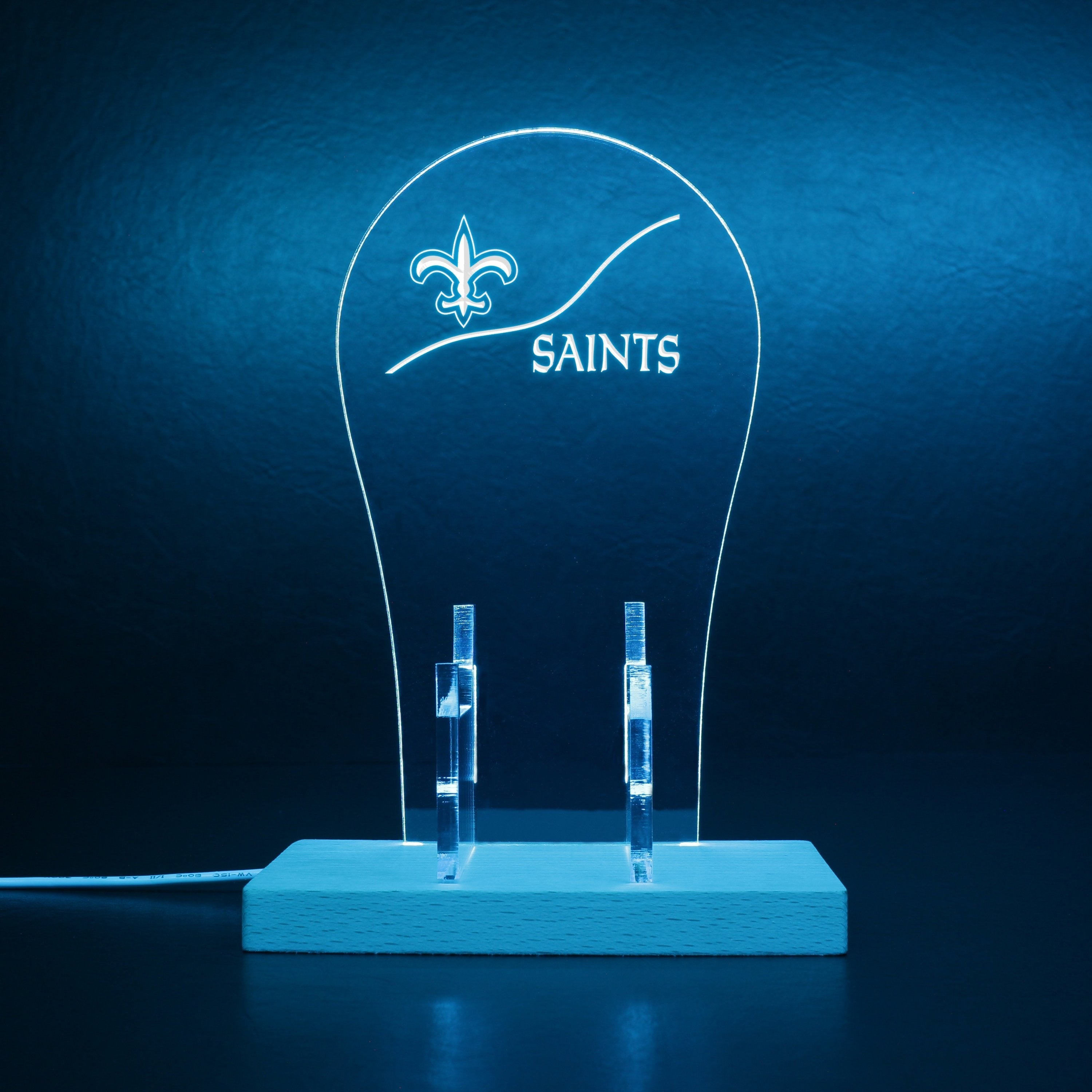 New Orleans Saints NFL LED Video Game Controller Stand