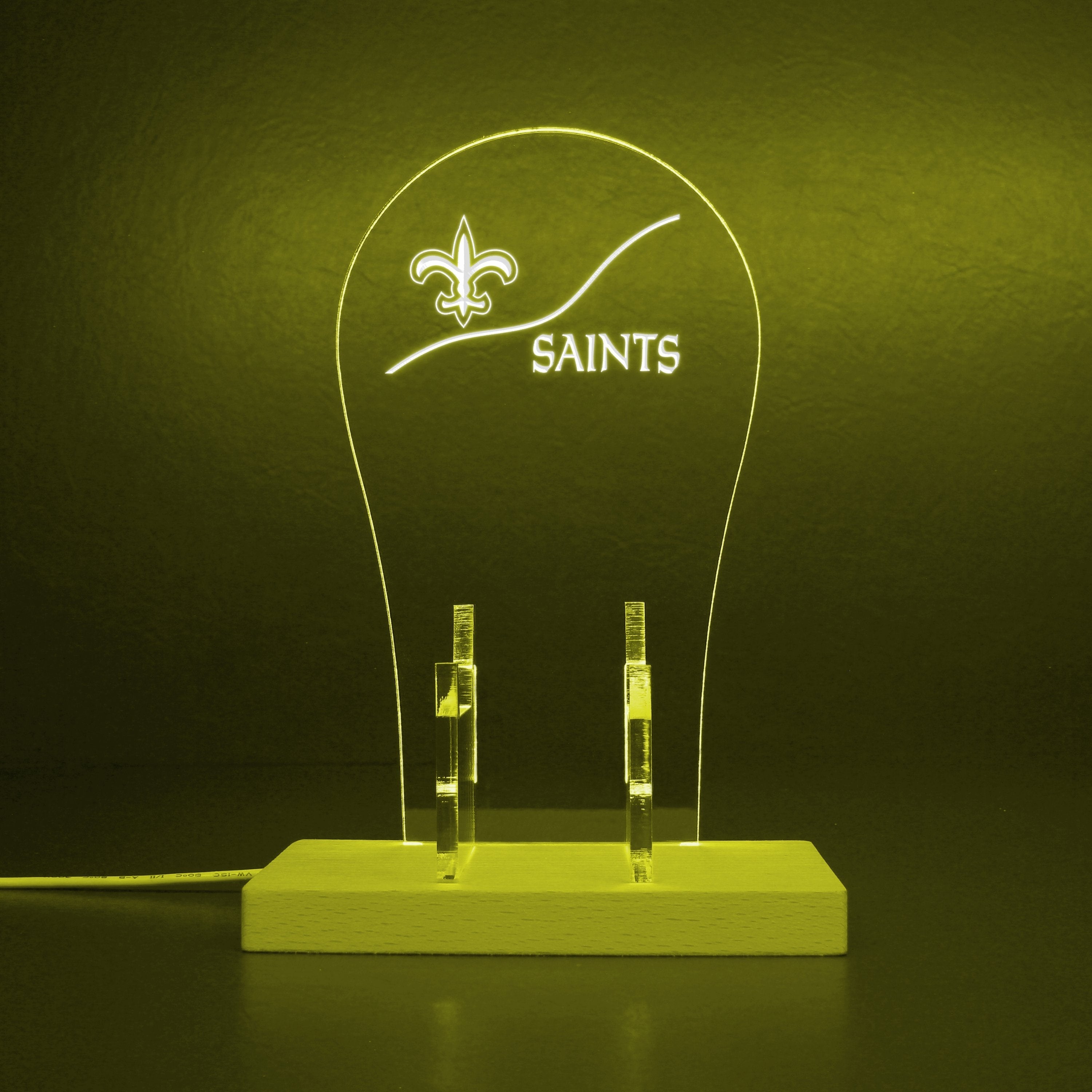 New Orleans Saints NFL LED Video Game Controller Stand