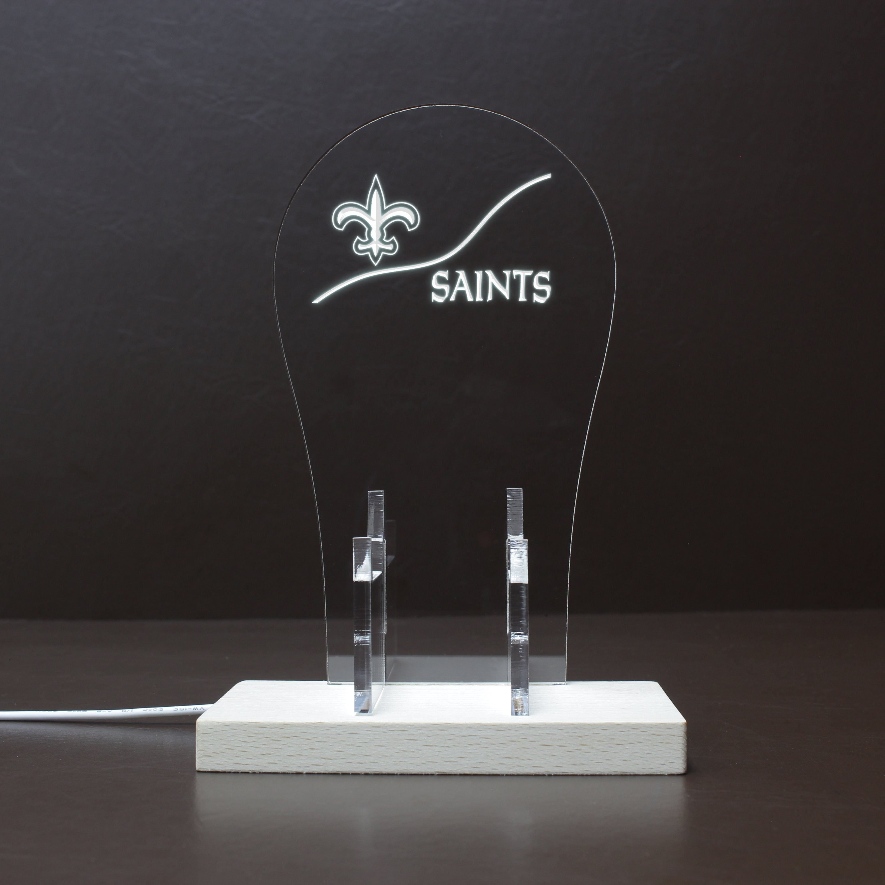 New Orleans Saints NFL LED Video Game Controller Stand