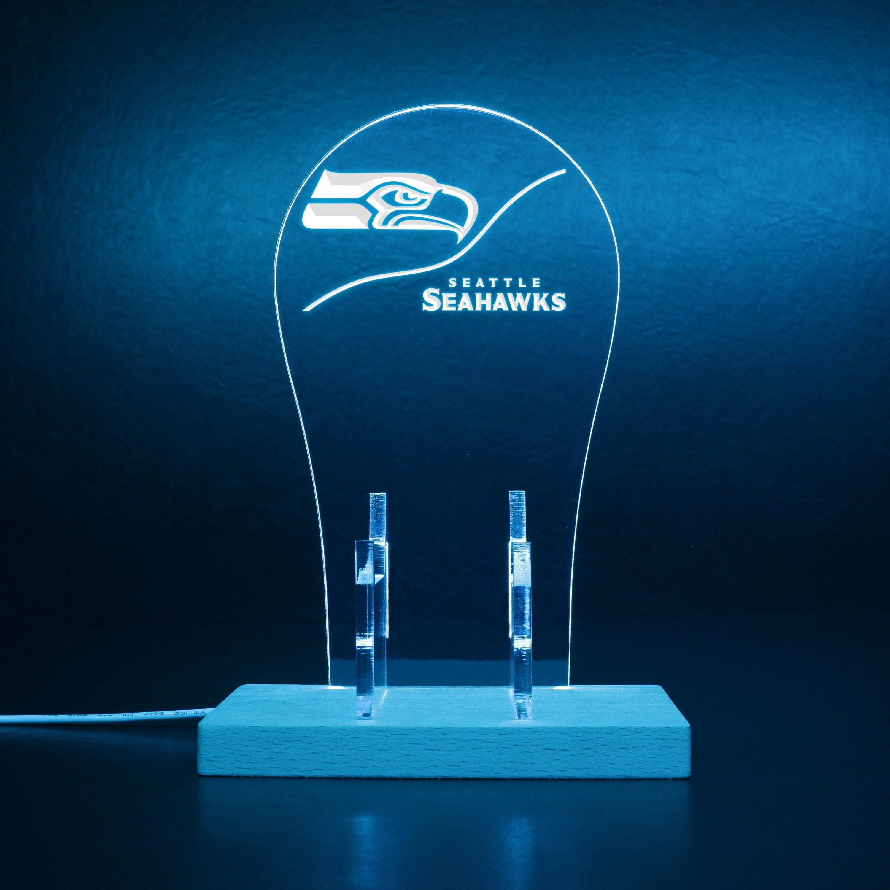 Seattle Seahawks NFL LED Video Game Controller Stand