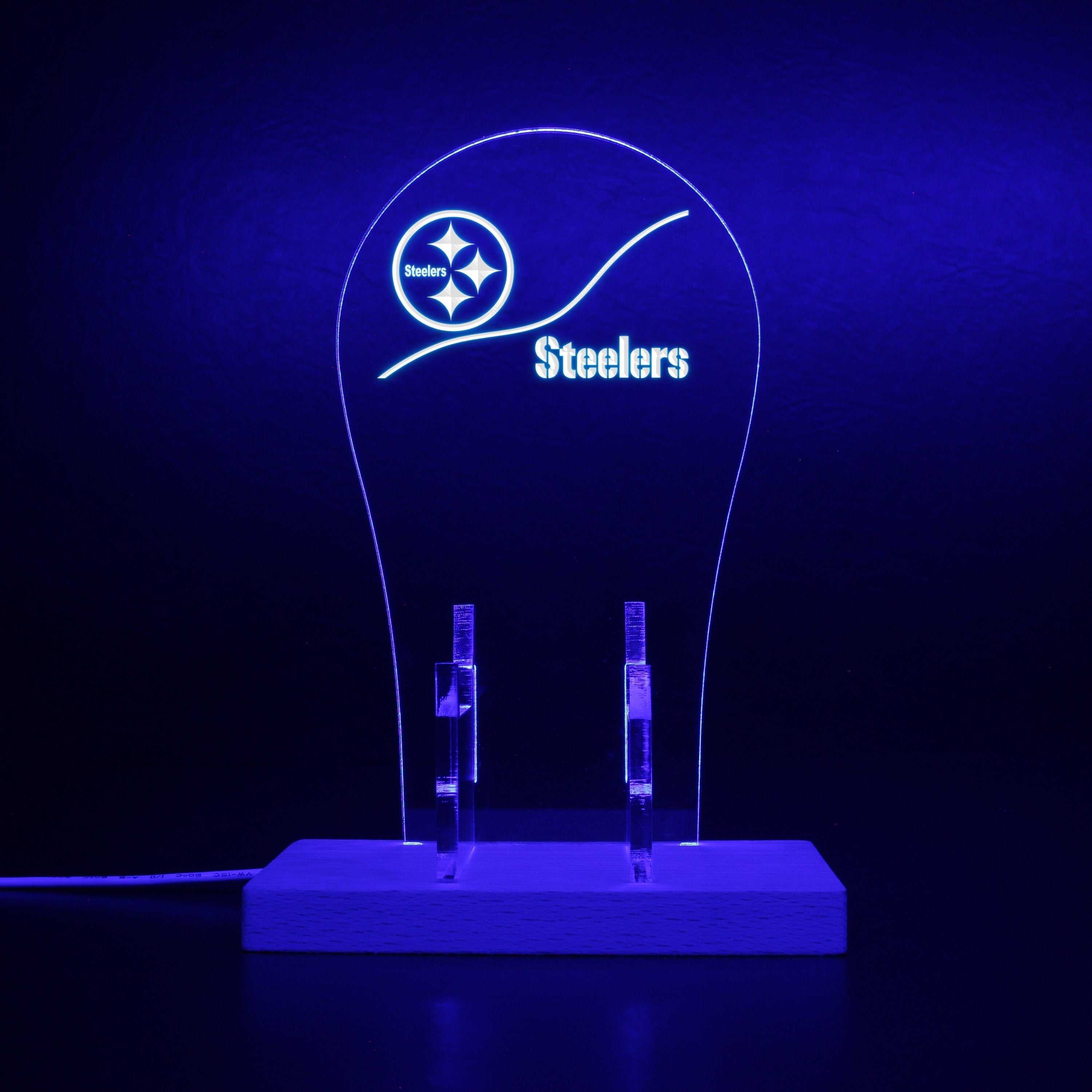 Pittsburgh Steelers NFL LED Video Game Controller Stand