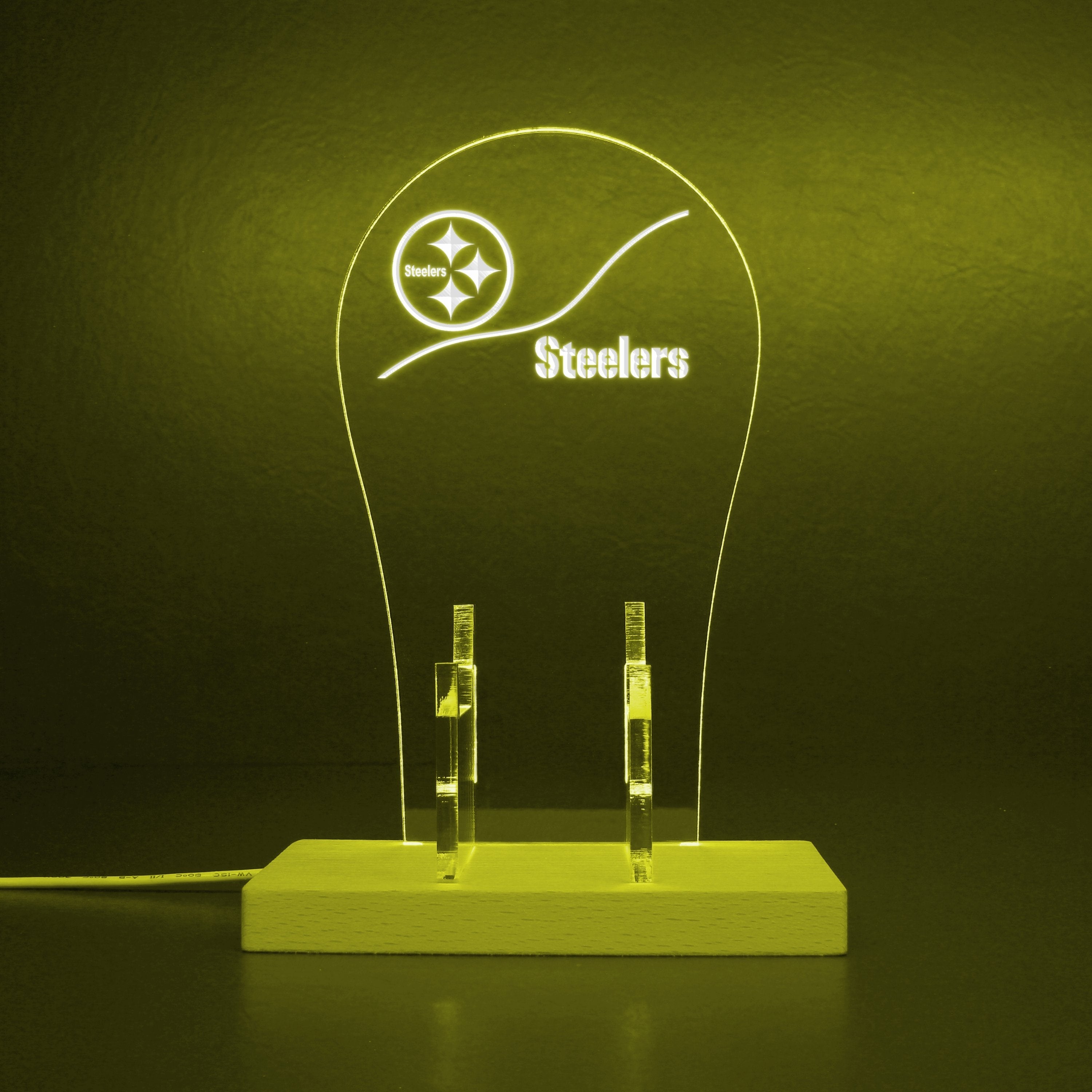 Pittsburgh Steelers NFL LED Video Game Controller Stand