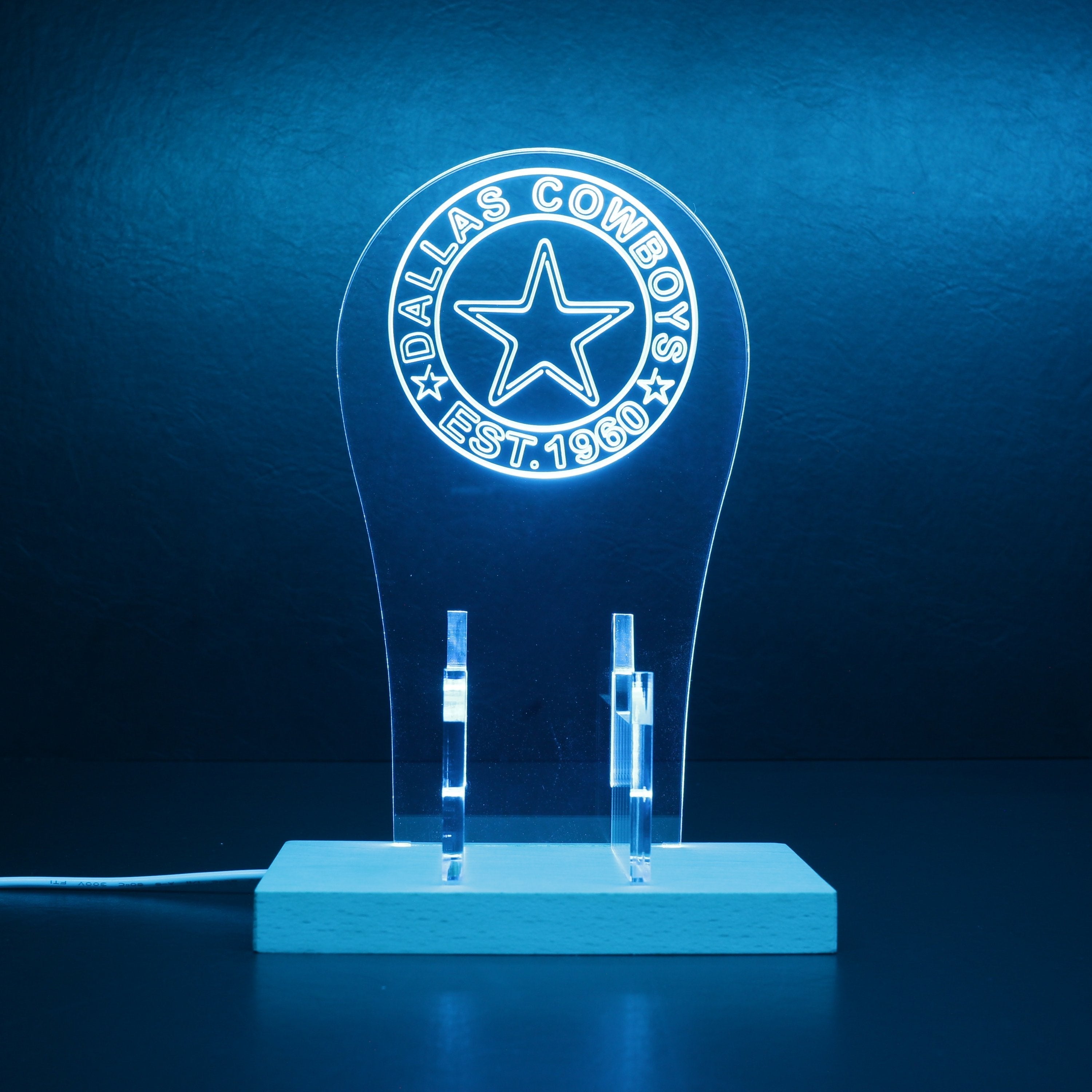 Dallas Cowboys RGB LED Video Game Controller Stand