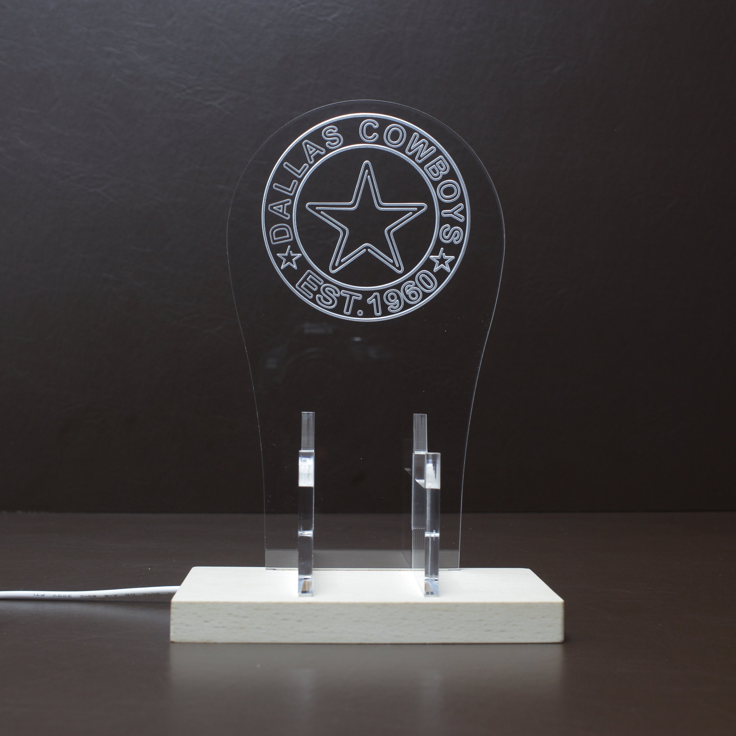 Dallas Cowboys RGB LED Video Game Controller Stand