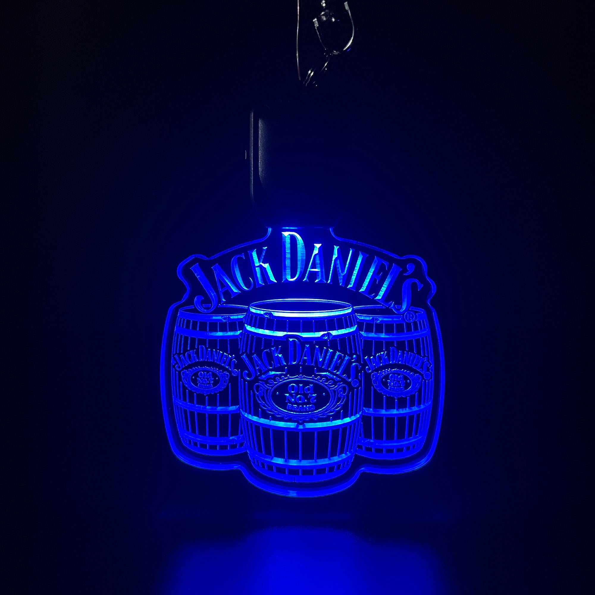 Jack Daniel's LED Light Acrylic Keychain