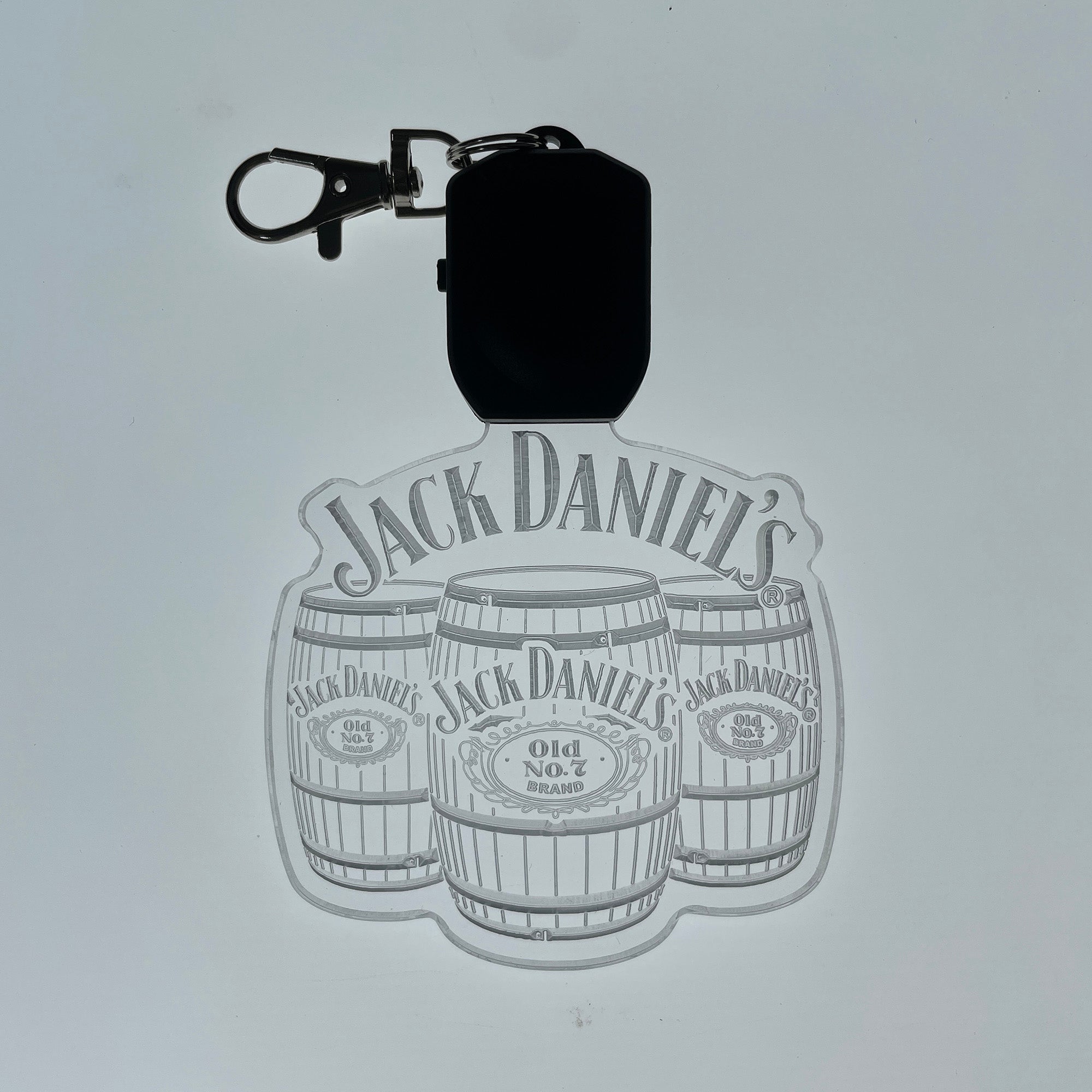 Jack Daniel's LED Light Acrylic Keychain