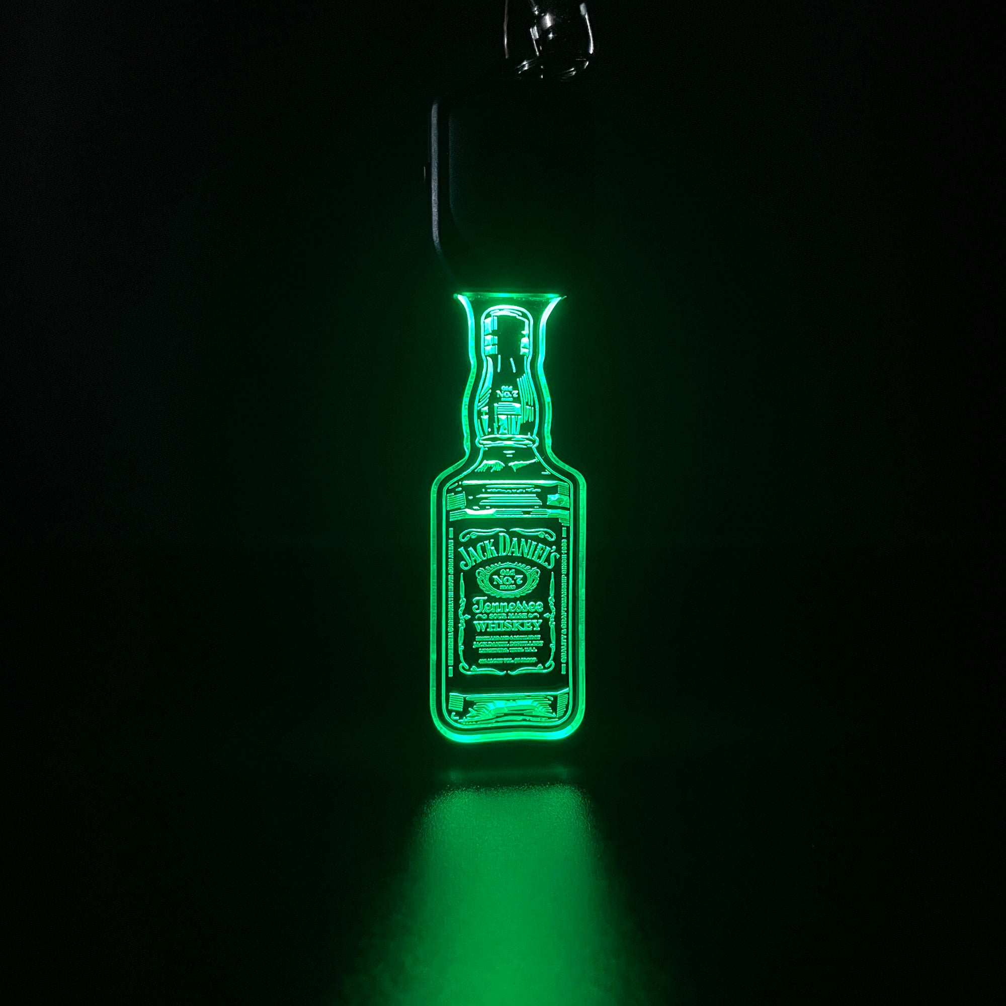 Jack Daniel's LED Light Acrylic Keychain