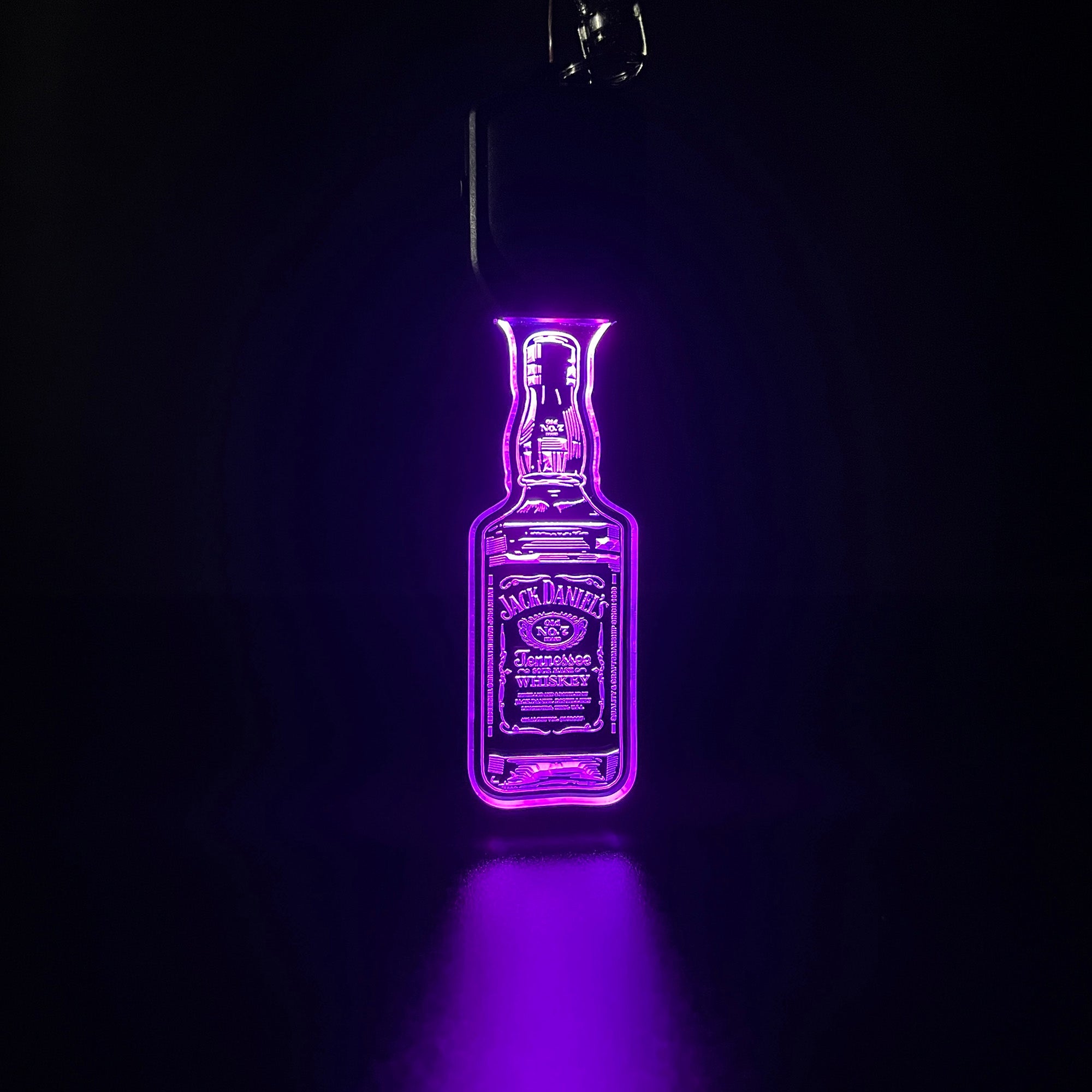 Jack Daniel's LED Light Acrylic Keychain