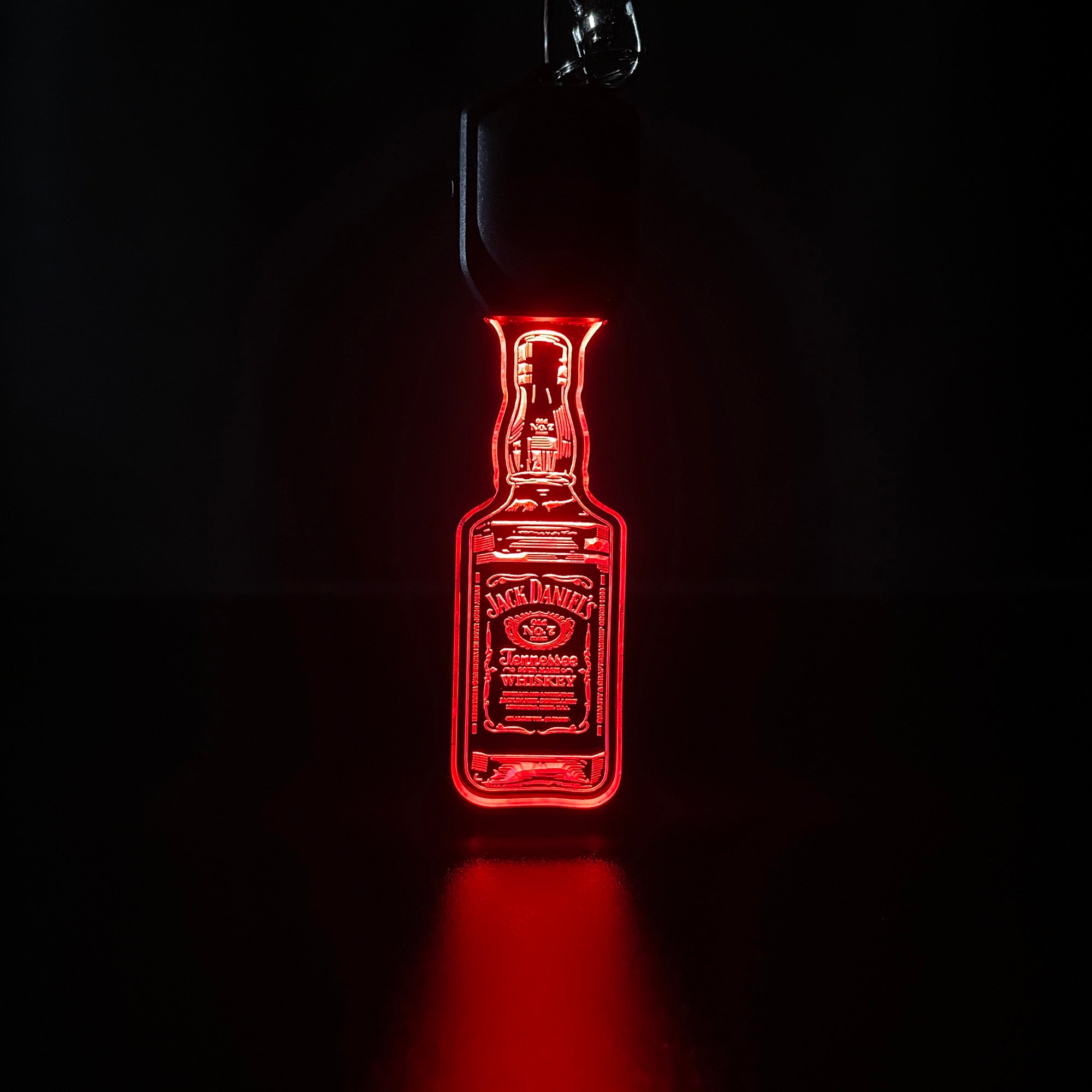 Jack Daniel's LED Light Acrylic Keychain