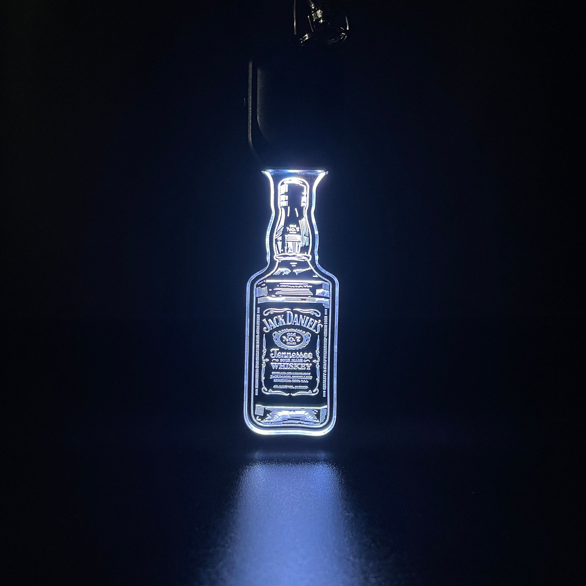 Jack Daniel's LED Light Acrylic Keychain