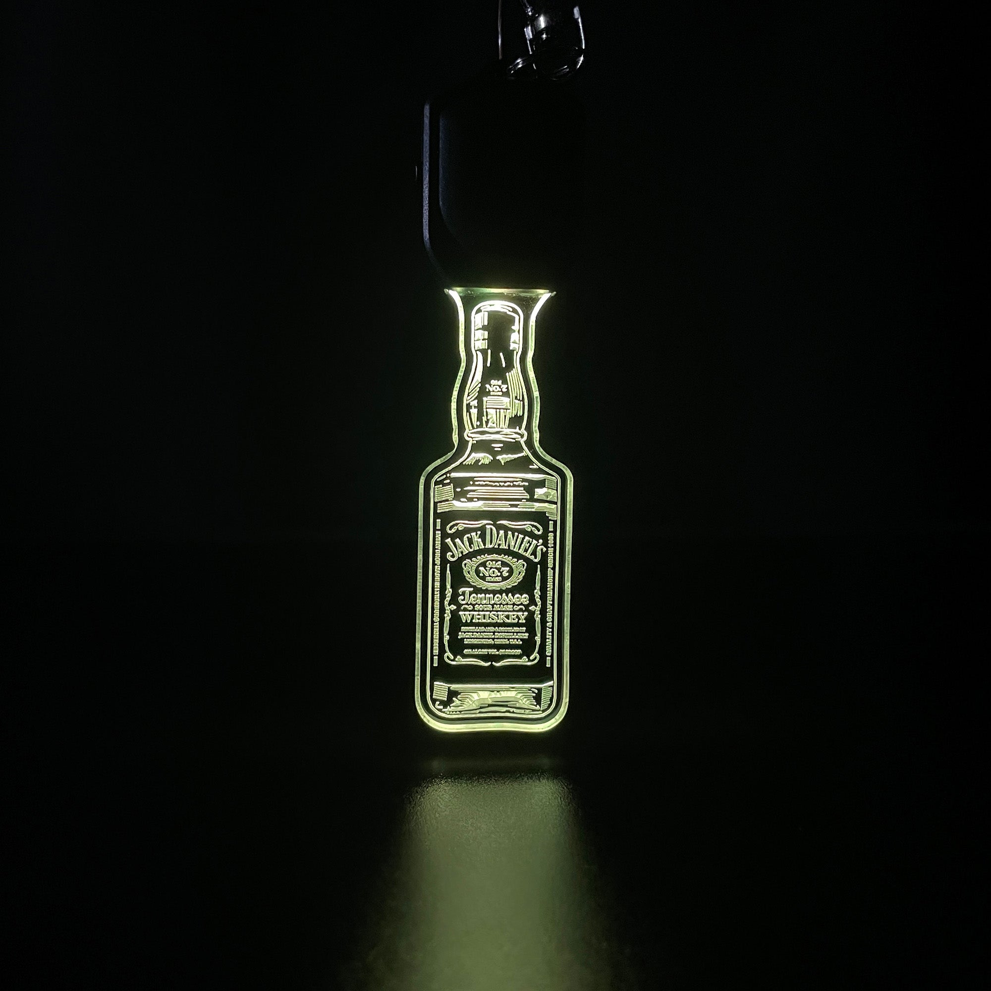 Jack Daniel's LED Light Acrylic Keychain