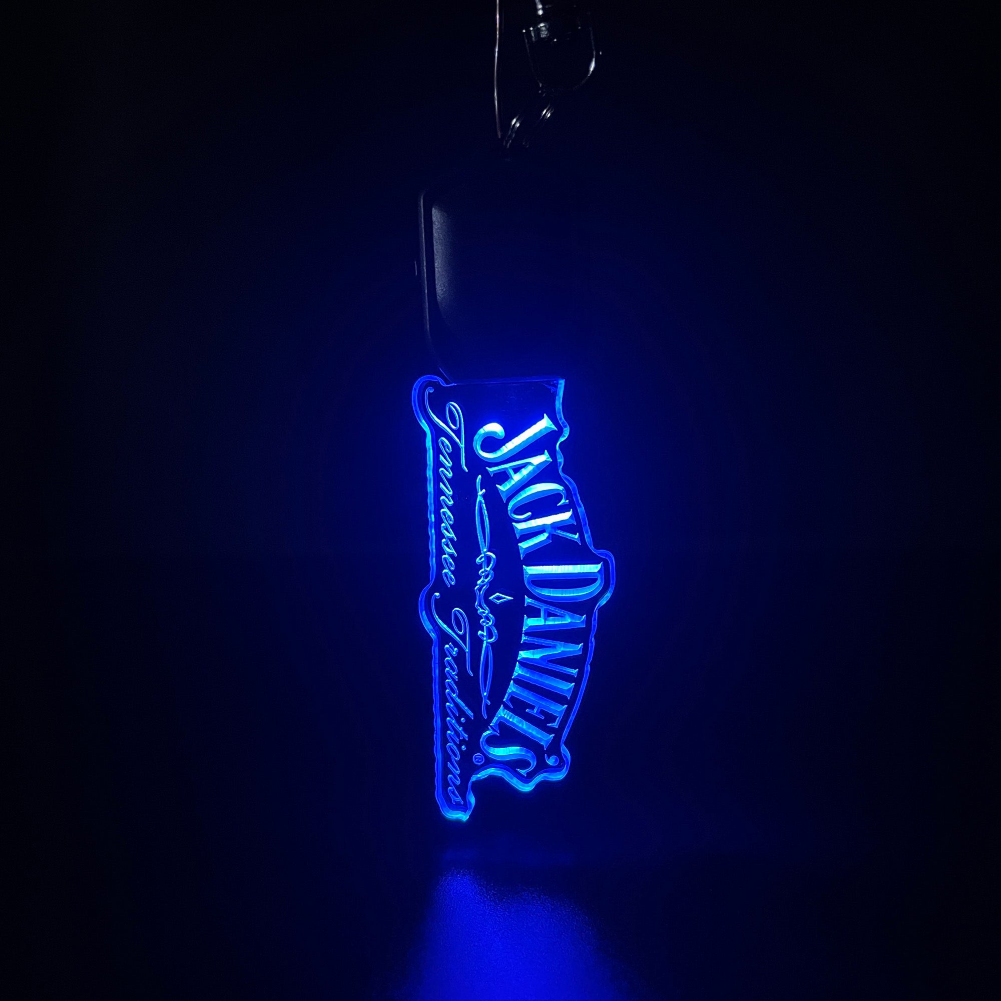 Jack Daniel's LED Light Acrylic Keychain