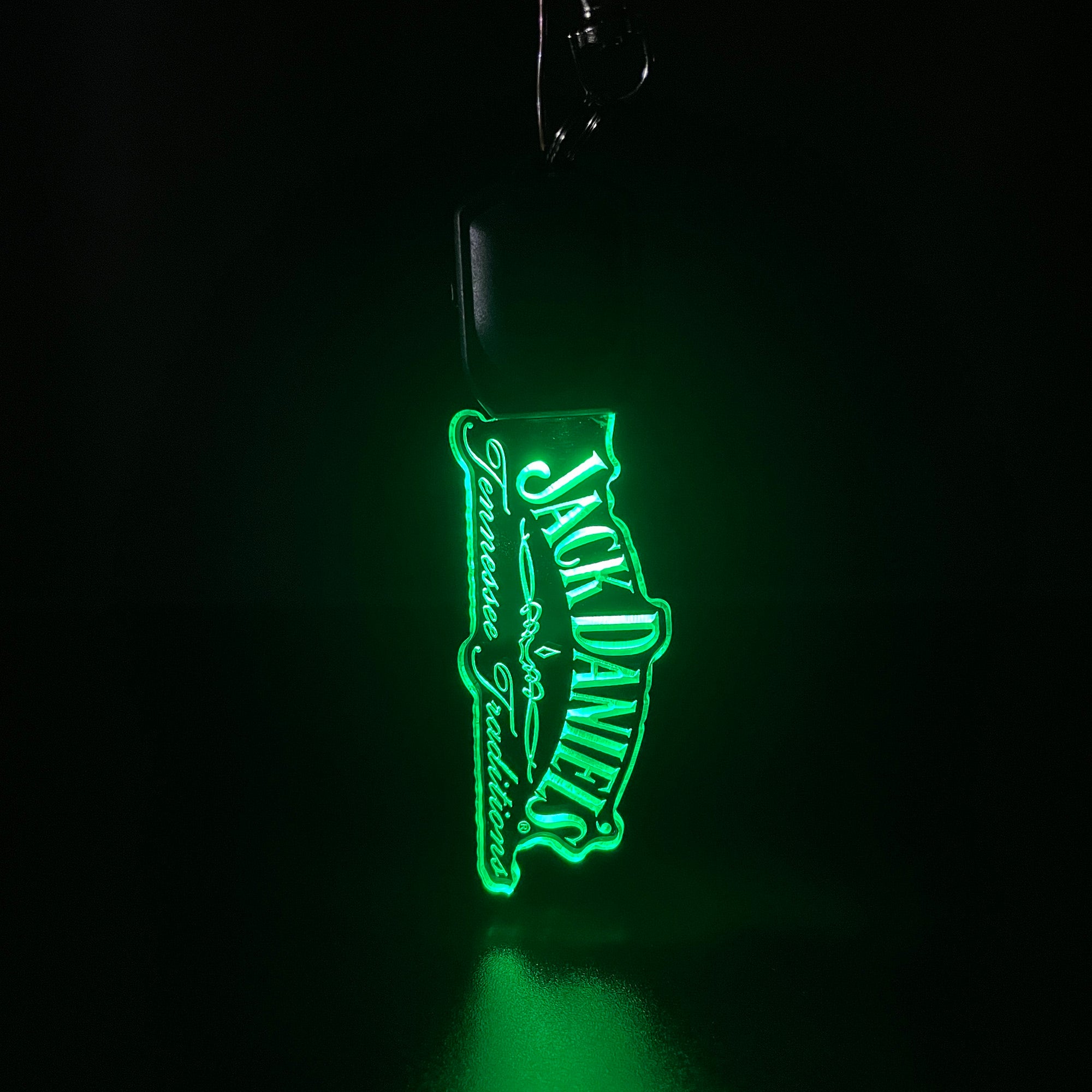 Jack Daniel's LED Light Acrylic Keychain