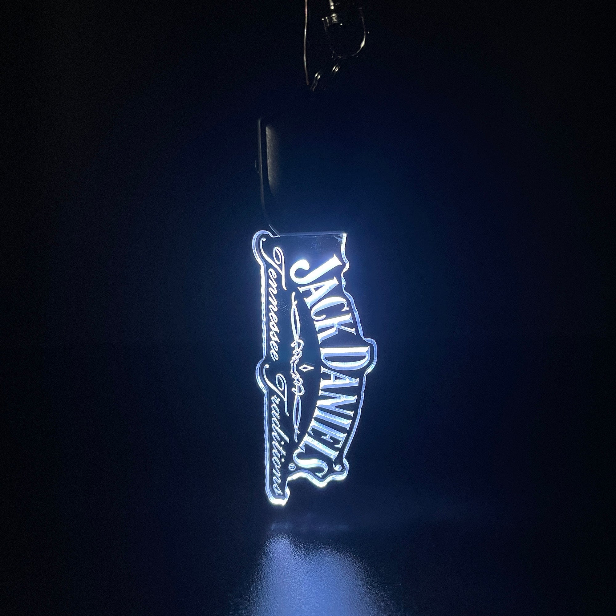 Jack Daniel's LED Light Acrylic Keychain