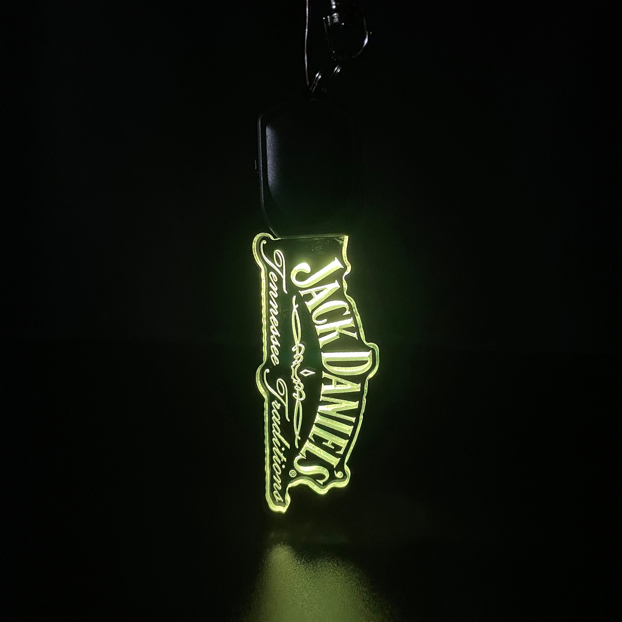 Jack Daniel's LED Light Acrylic Keychain