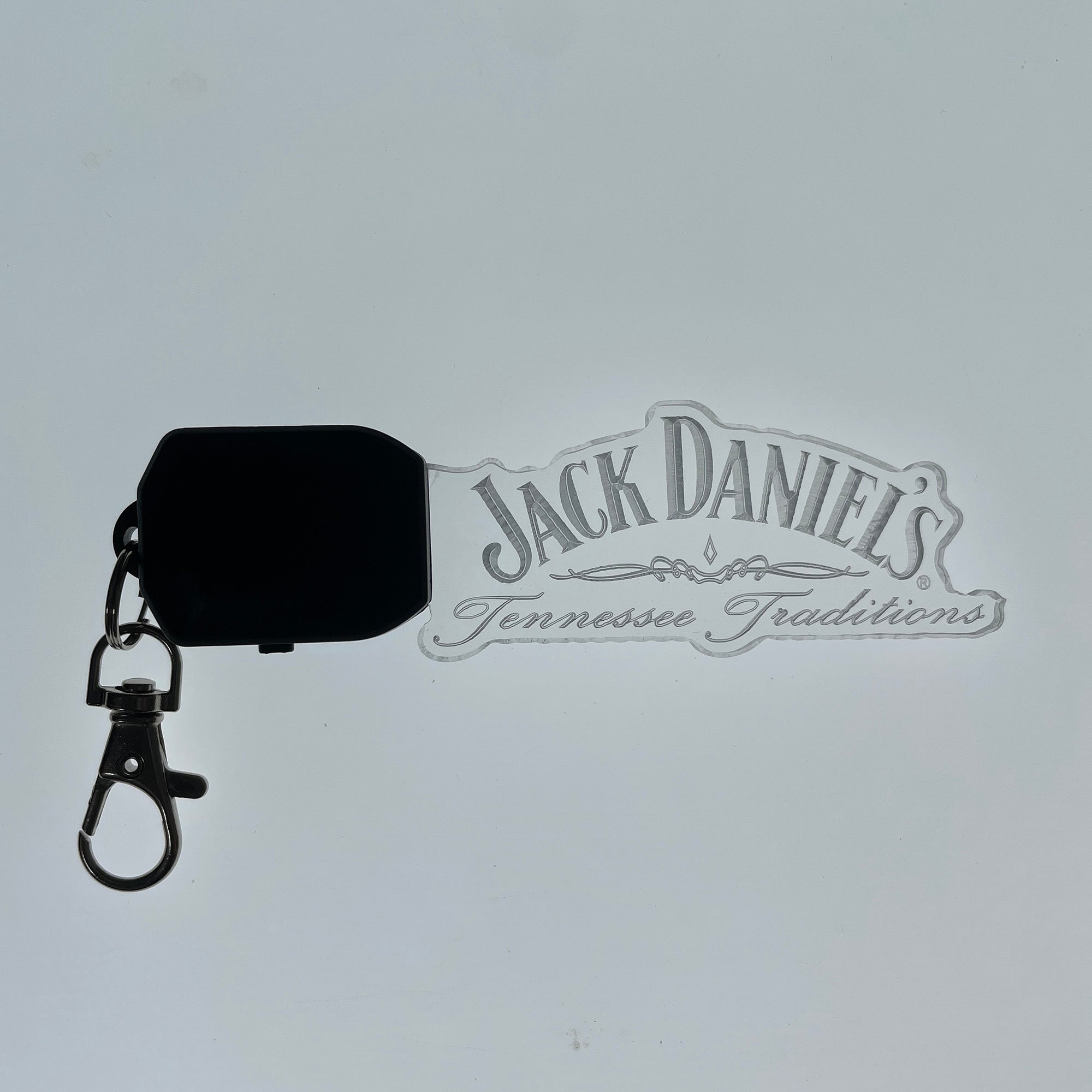 Jack Daniel's LED Light Acrylic Keychain