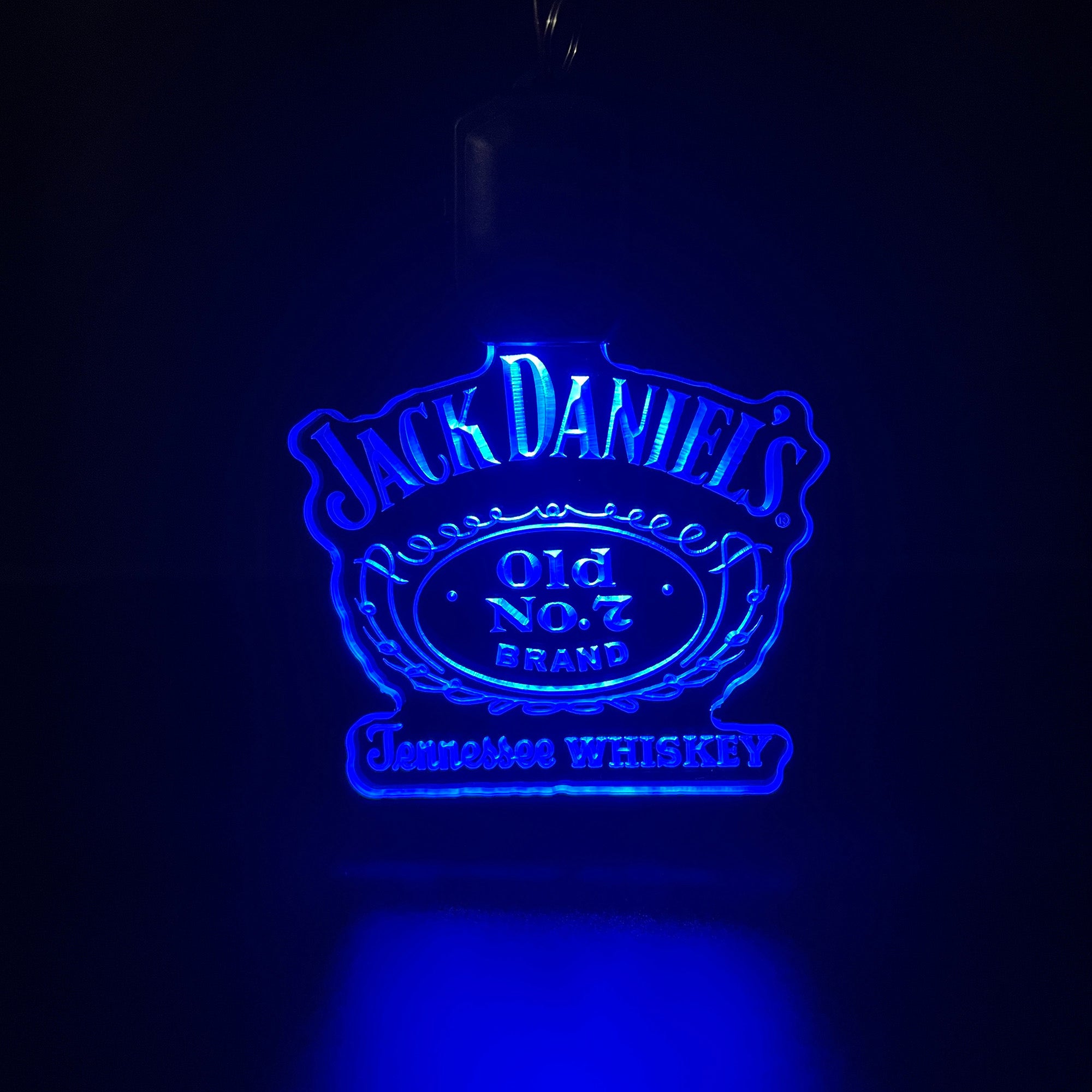 Jack Daniel's LED Light Acrylic Keychain