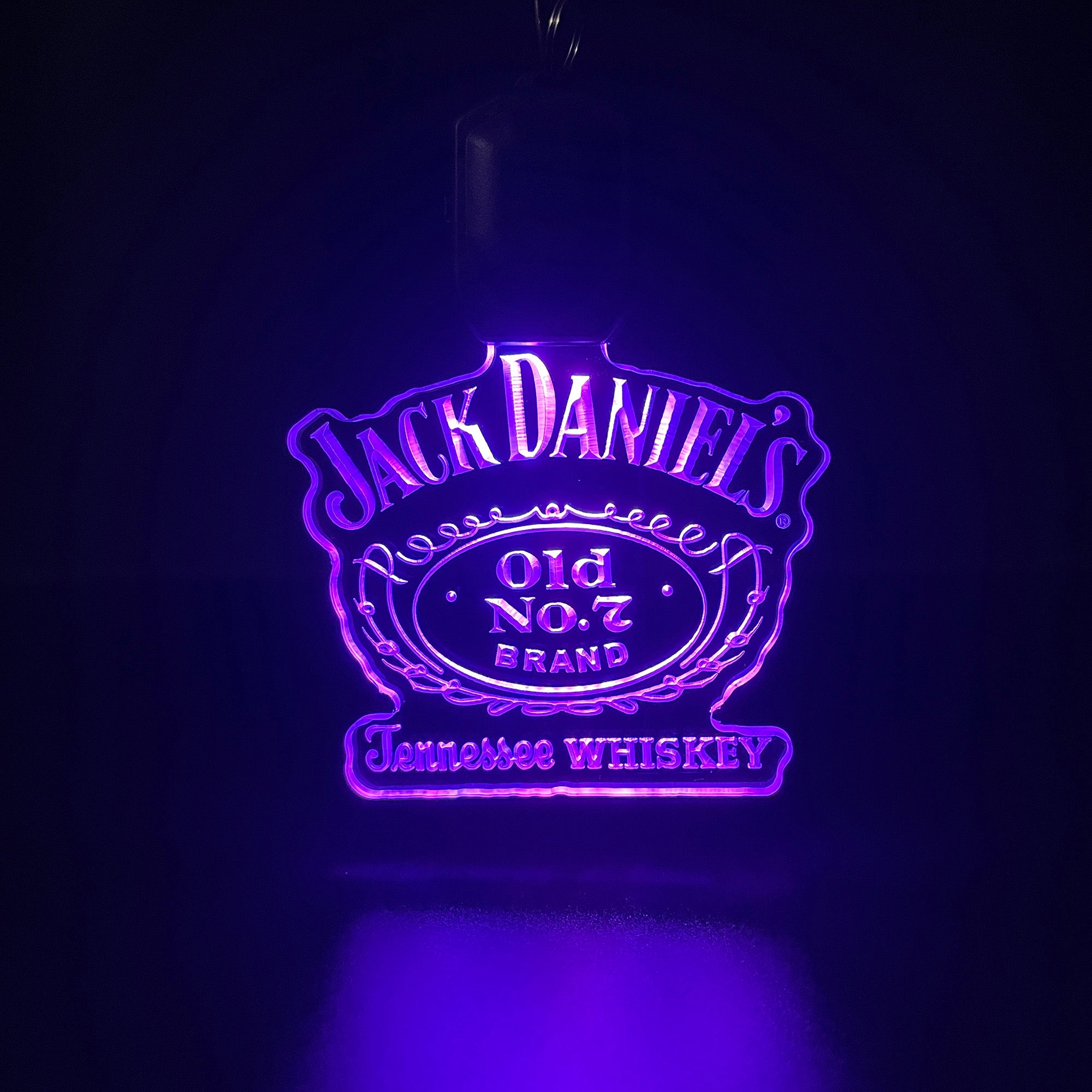 Jack Daniel's LED Light Acrylic Keychain