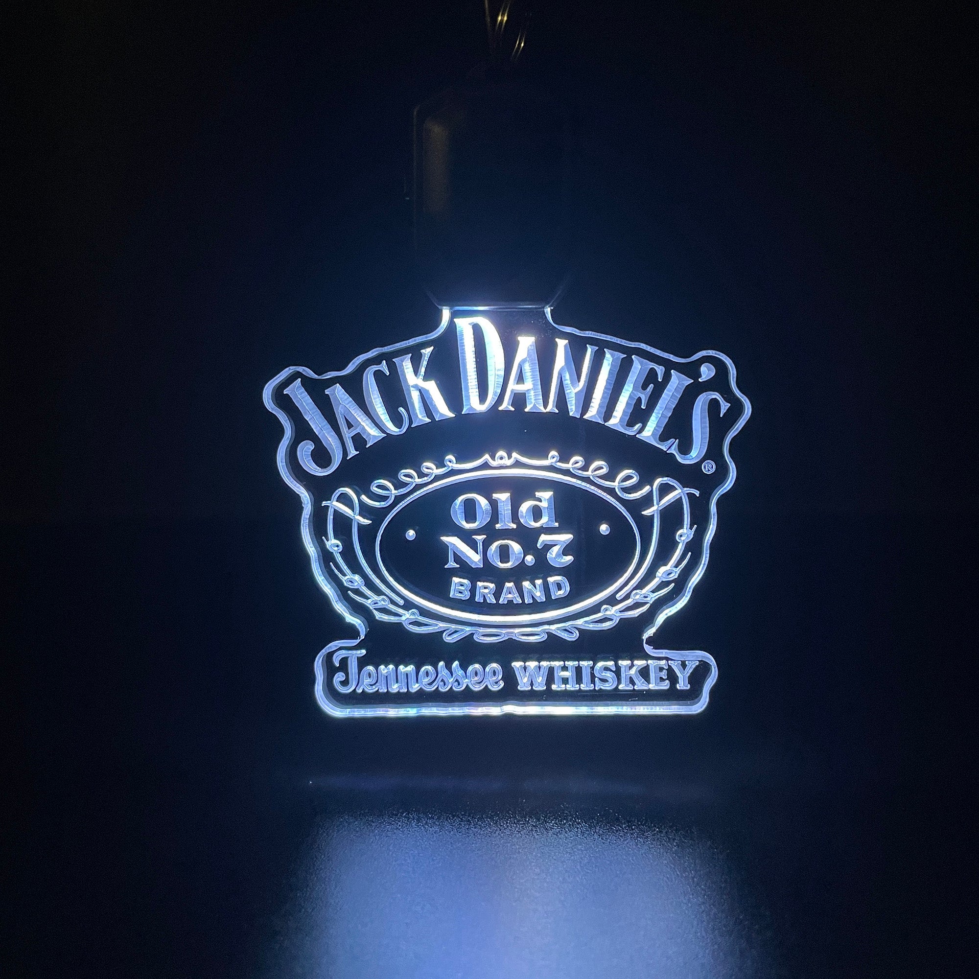 Jack Daniel's LED Light Acrylic Keychain