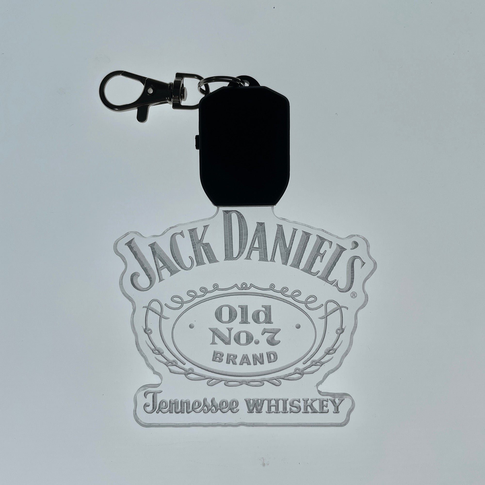 Jack Daniel's LED Light Acrylic Keychain