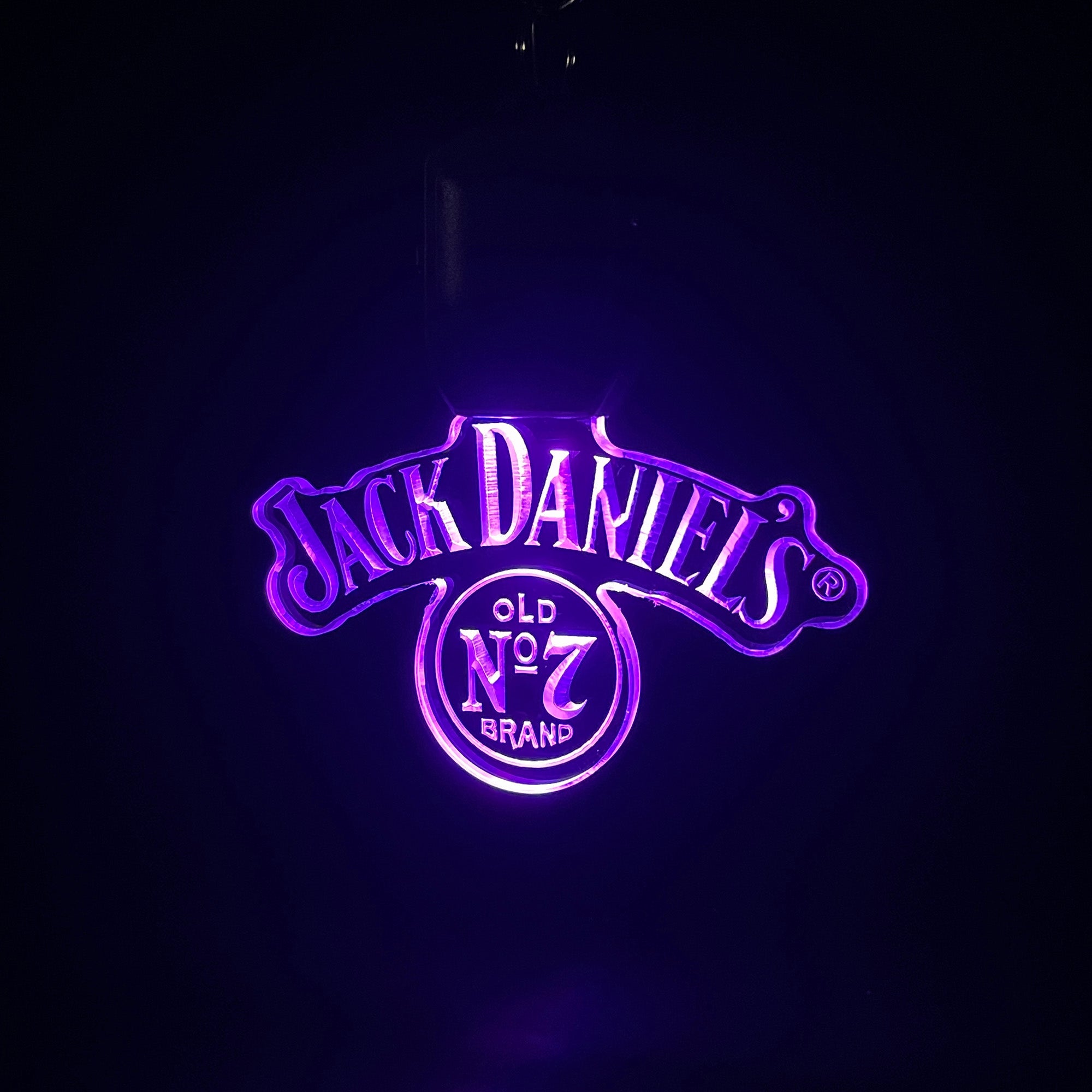 Jack Daniel's LED Light Acrylic Keychain