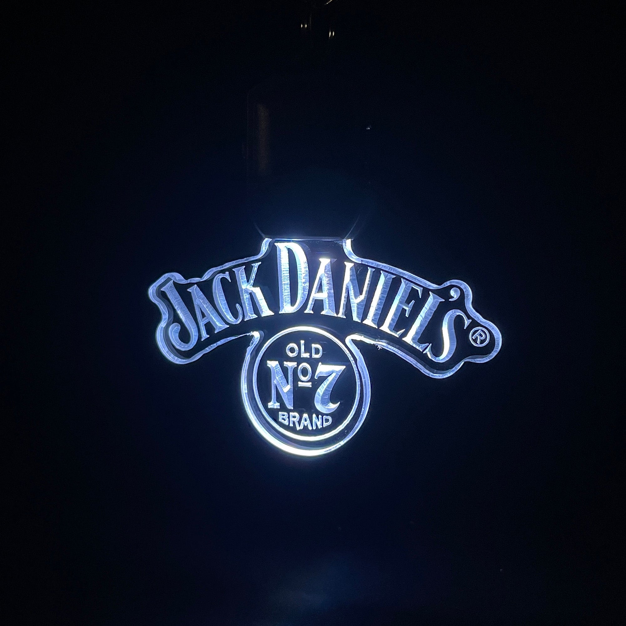 Jack Daniel's LED Light Acrylic Keychain