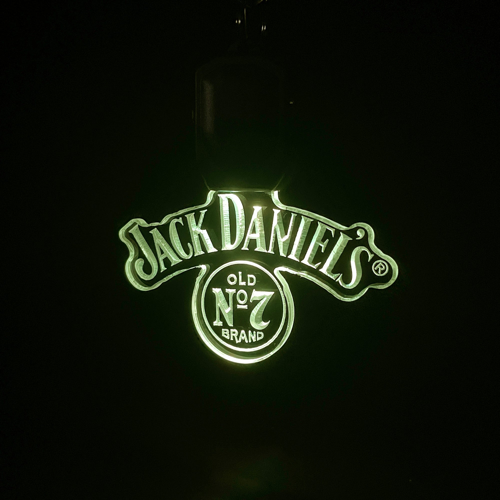 Jack Daniel's LED Light Acrylic Keychain