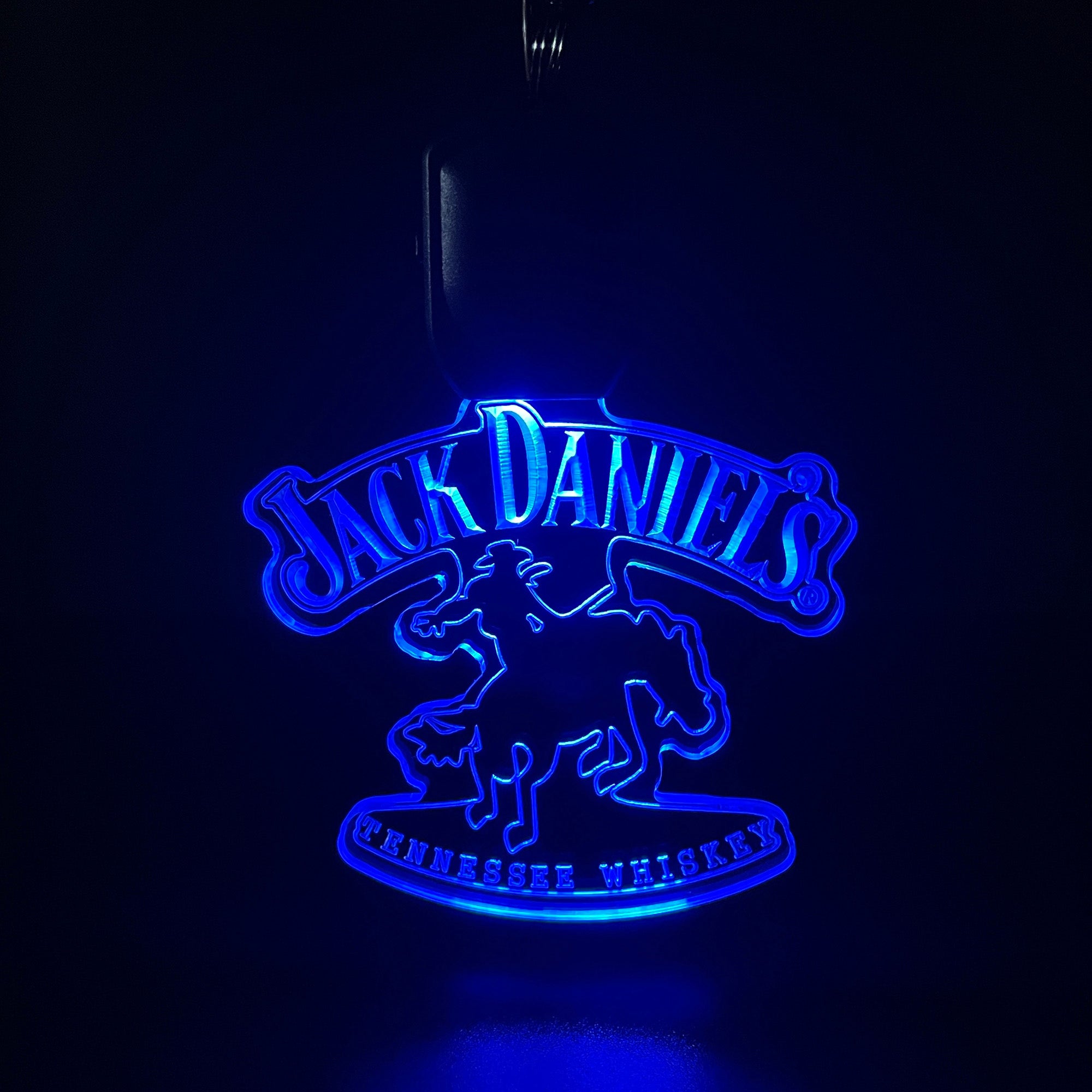 Jack Daniel's LED Light Acrylic Keychain