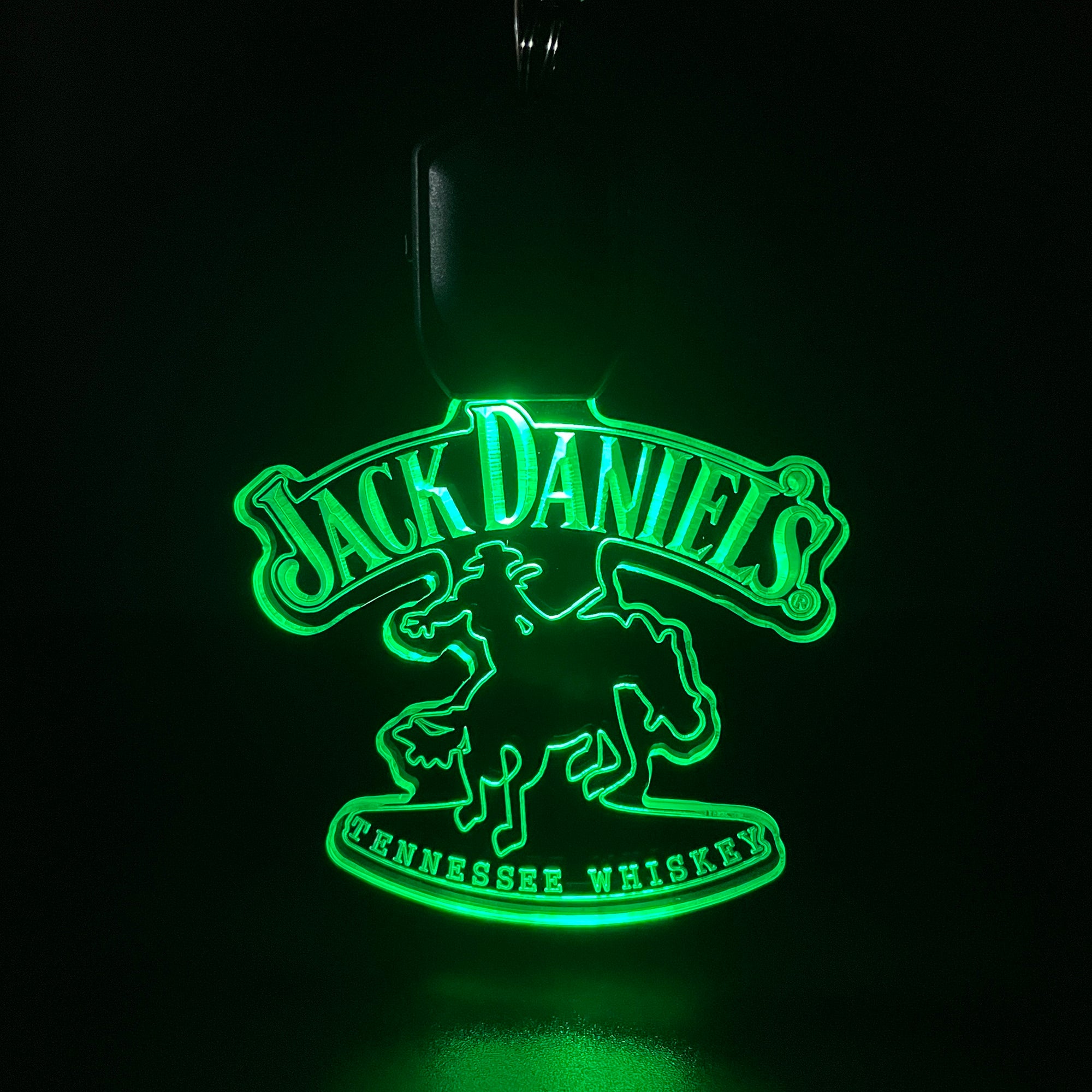 Jack Daniel's LED Light Acrylic Keychain