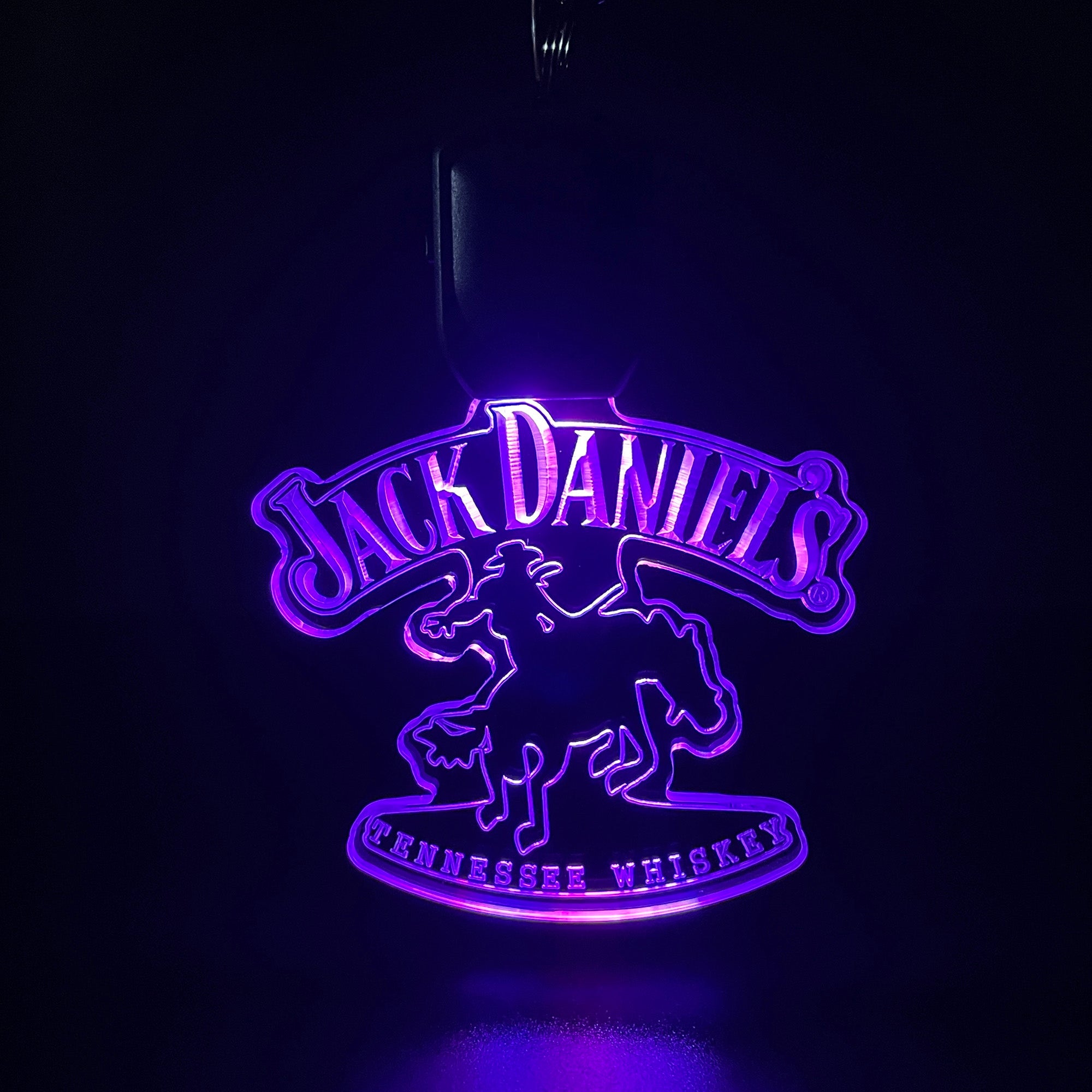 Jack Daniel's LED Light Acrylic Keychain
