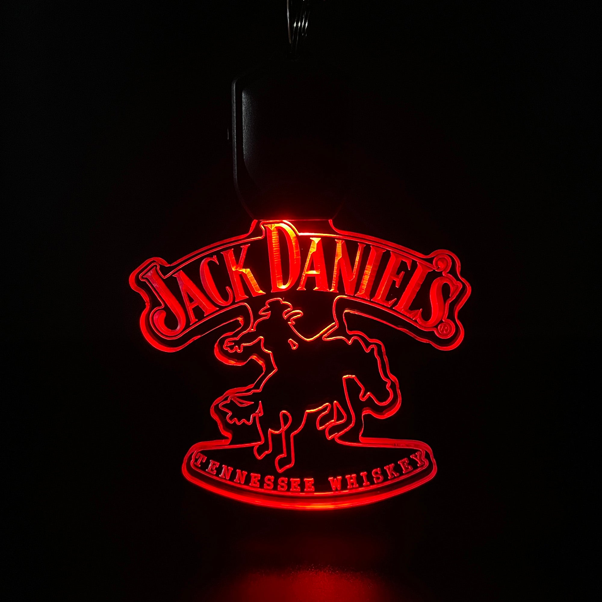 Jack Daniel's LED Light Acrylic Keychain
