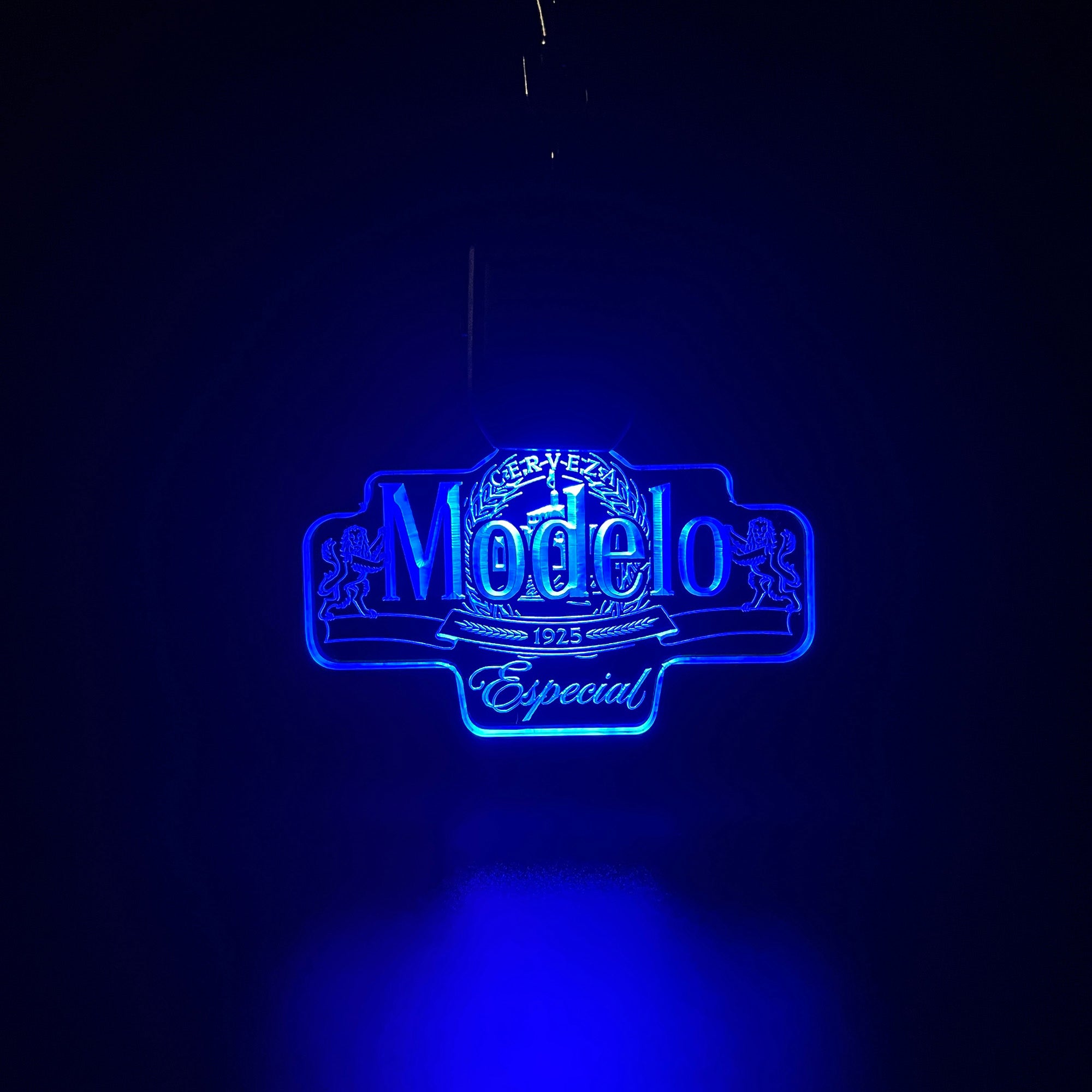 Modelo Especial LED Light Acrylic Keychain