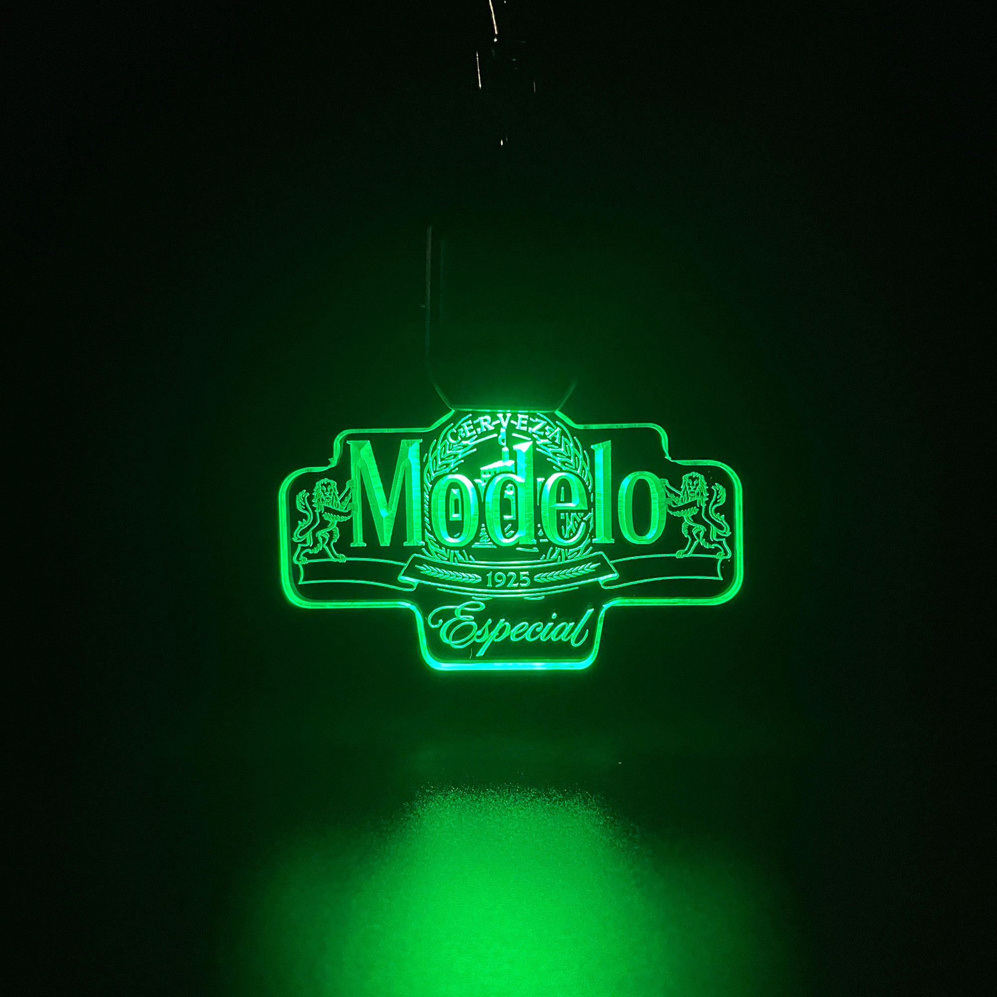 Modelo Especial LED Light Acrylic Keychain
